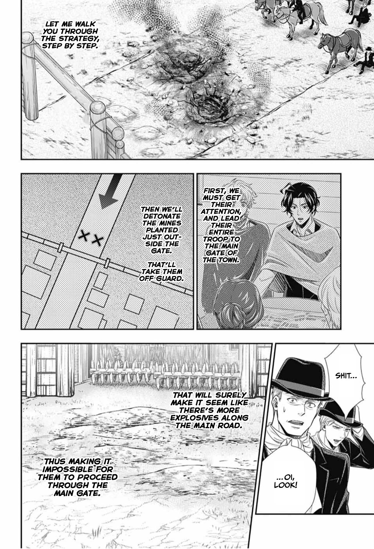 Yukoku no Moriarty Chapter 73 page 8 - Chapter 73: The Valley of Fellows: Act 7