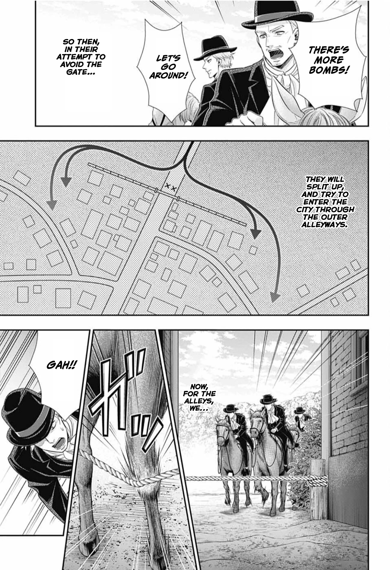 Yukoku no Moriarty Chapter 73 page 9 - Chapter 73: The Valley of Fellows: Act 7