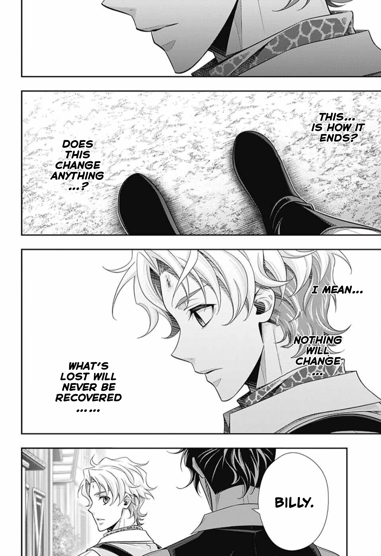 Yukoku no Moriarty Chapter 75 page 30 - Chapter 75: The Valley of Fellows: Act 9