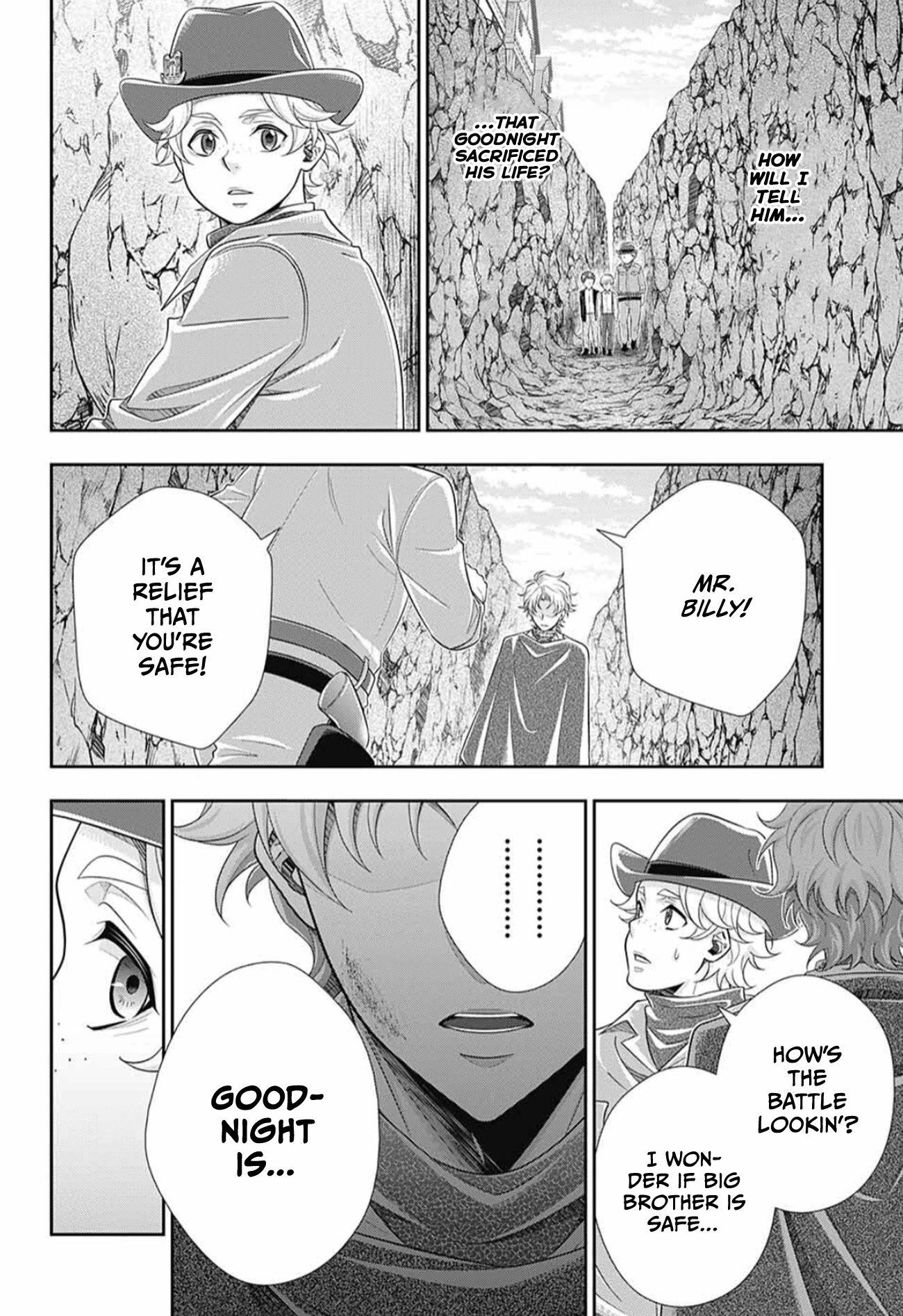 Yukoku no Moriarty Chapter 75 page 4 - Chapter 75: The Valley of Fellows: Act 9