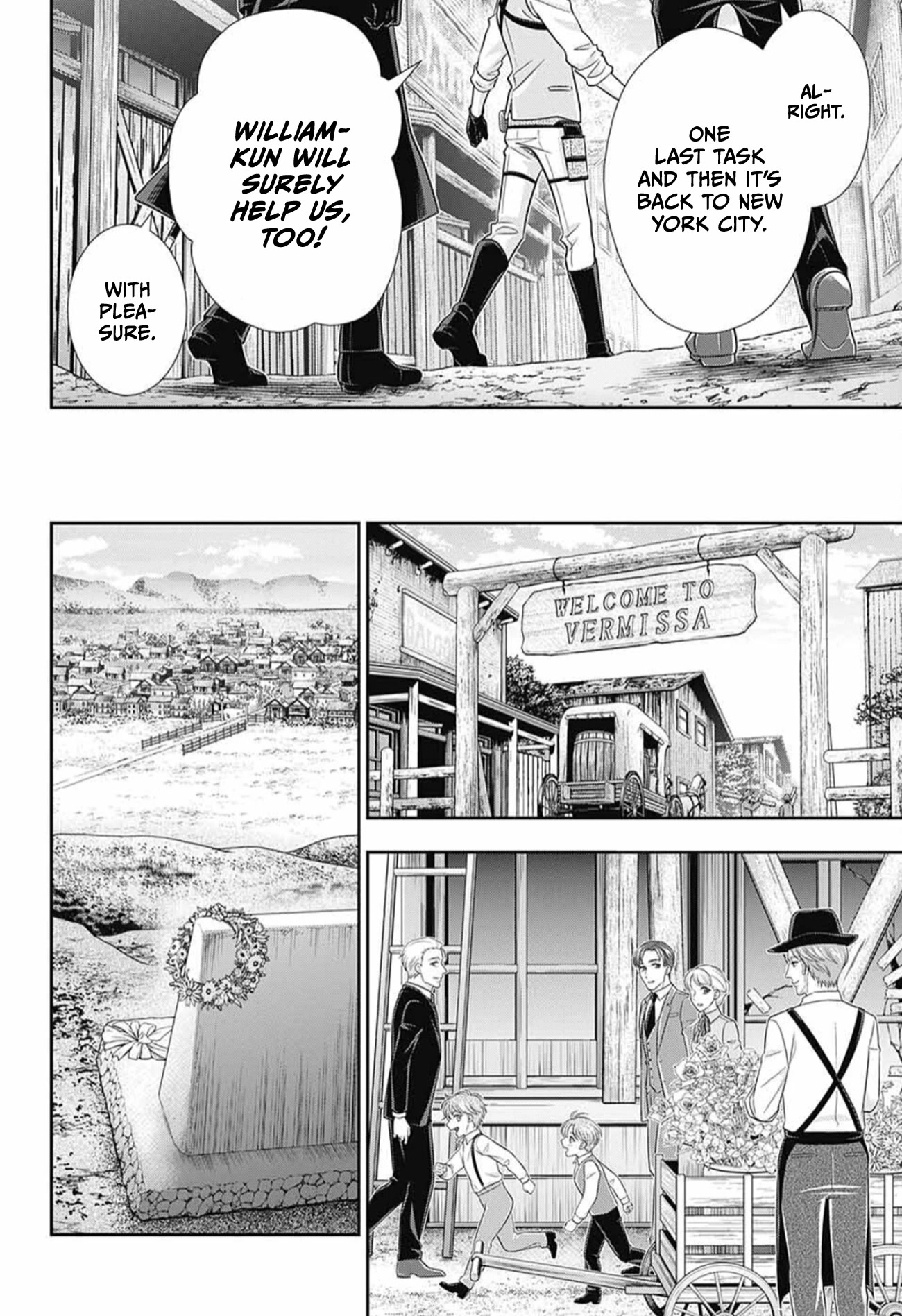 Yukoku no Moriarty Chapter 75 page 46 - Chapter 75: The Valley of Fellows: Act 9