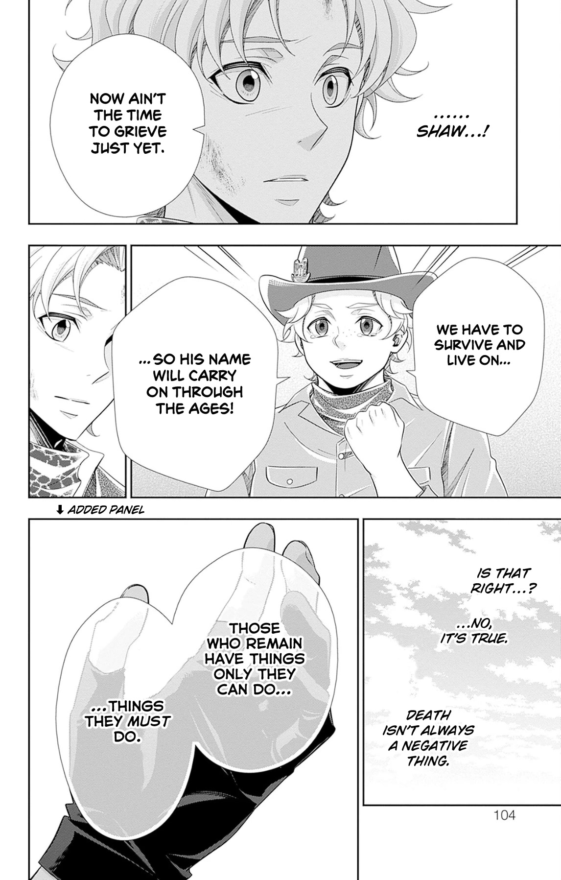 Yukoku no Moriarty Chapter 76.5 page 8 - Chapter 76.5: Volume 19 Extras