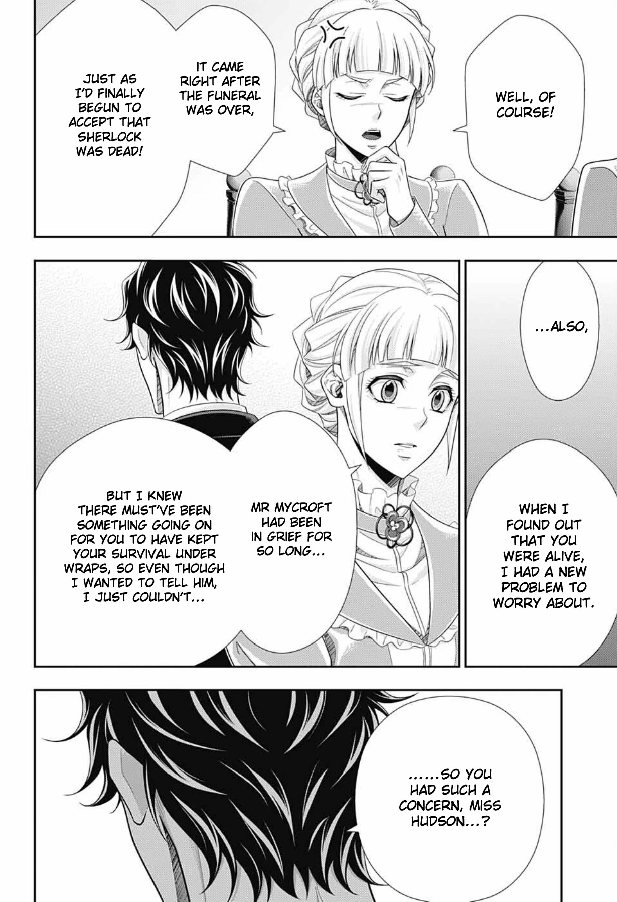 Yukoku no Moriarty Chapter 76 page 13 - Chapter 76: The Return of William and Sherlock. And Then...