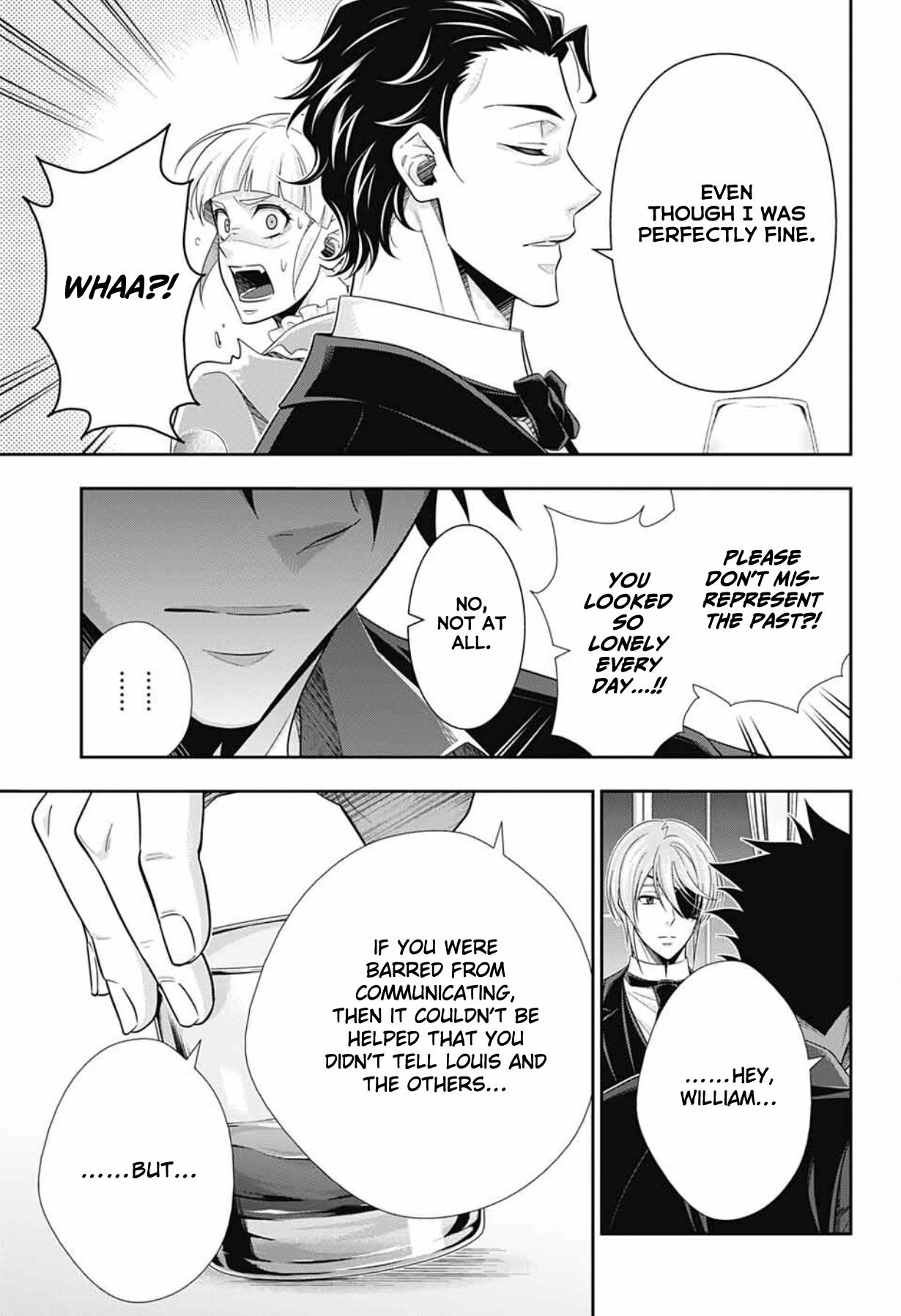Yukoku no Moriarty Chapter 76 page 14 - Chapter 76: The Return of William and Sherlock. And Then...