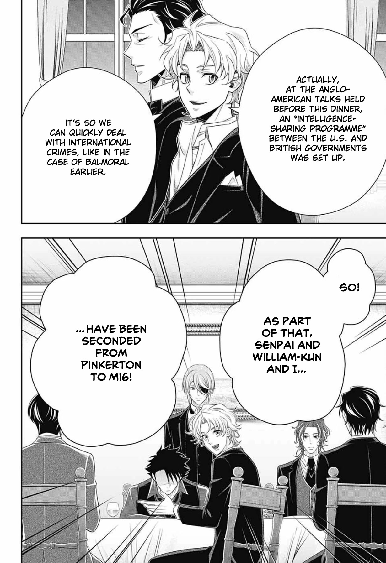Yukoku no Moriarty Chapter 76 page 19 - Chapter 76: The Return of William and Sherlock. And Then...