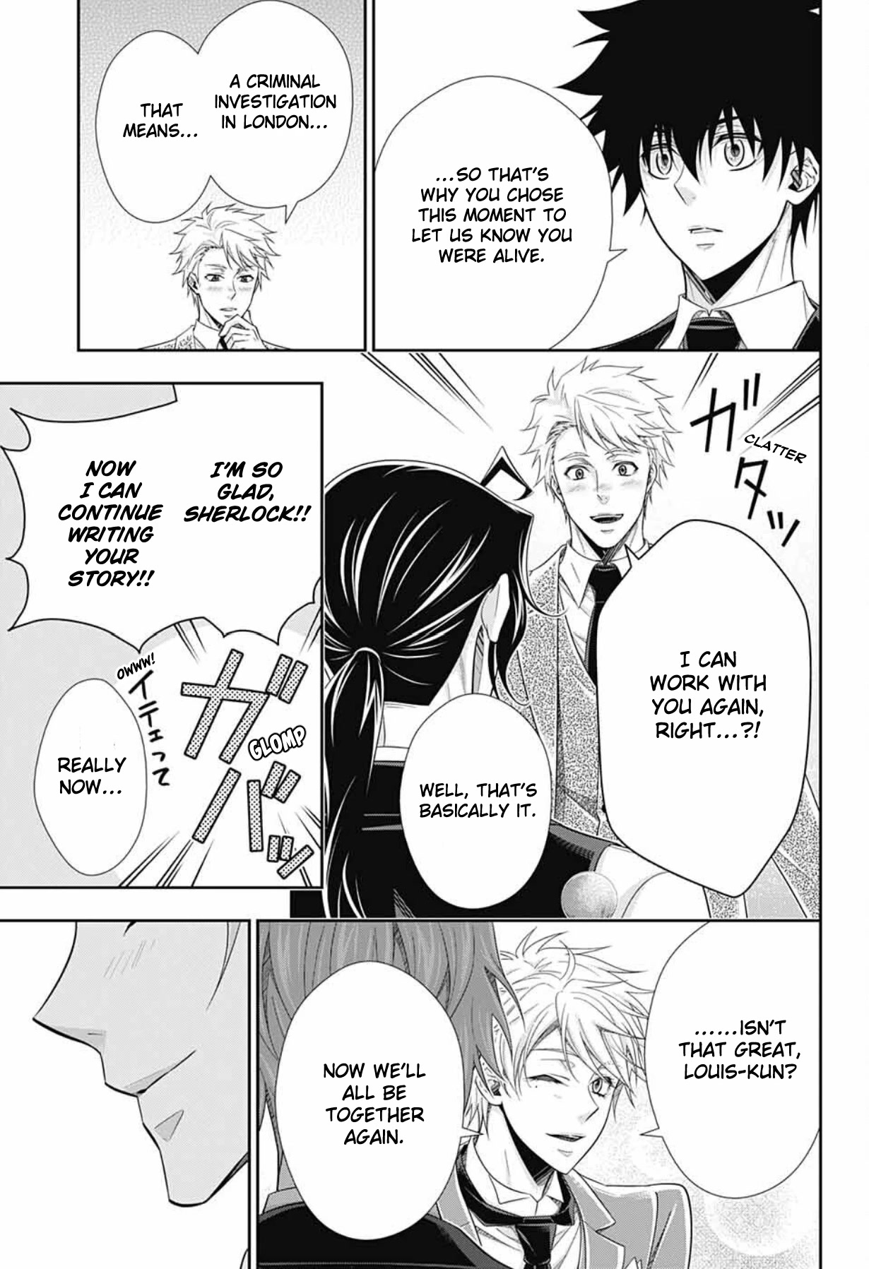 Yukoku no Moriarty Chapter 76 page 20 - Chapter 76: The Return of William and Sherlock. And Then...