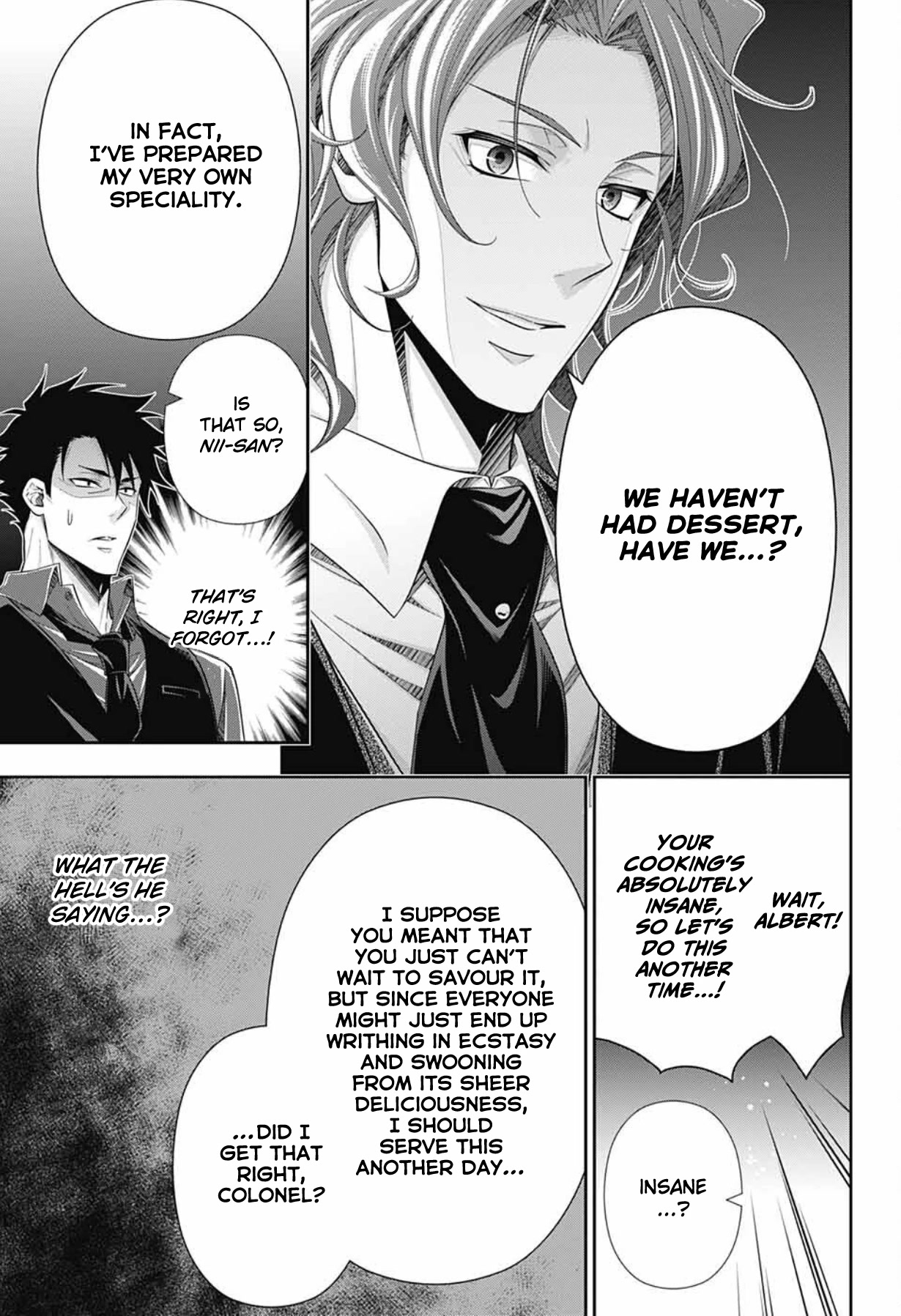 Yukoku no Moriarty Chapter 76 page 22 - Chapter 76: The Return of William and Sherlock. And Then...