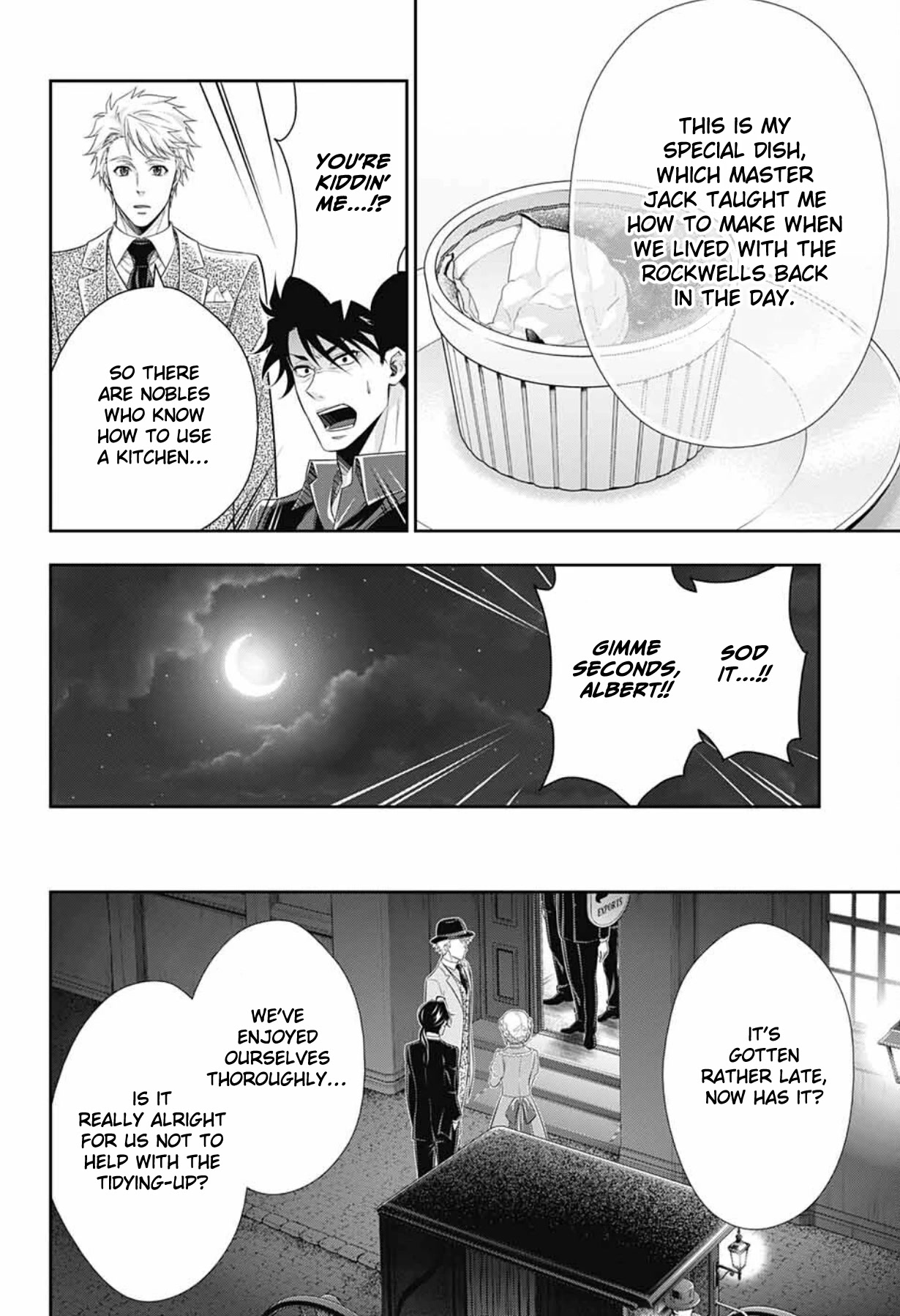 Yukoku no Moriarty Chapter 76 page 33 - Chapter 76: The Return of William and Sherlock. And Then...