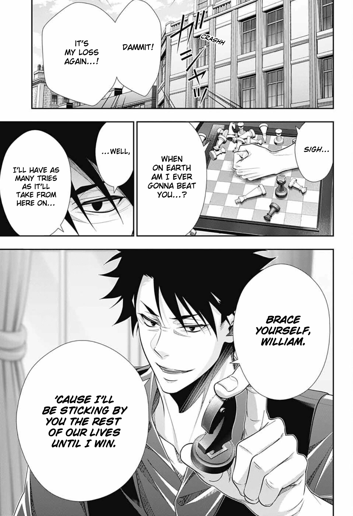 Yukoku no Moriarty Chapter 76 page 36 - Chapter 76: The Return of William and Sherlock. And Then...