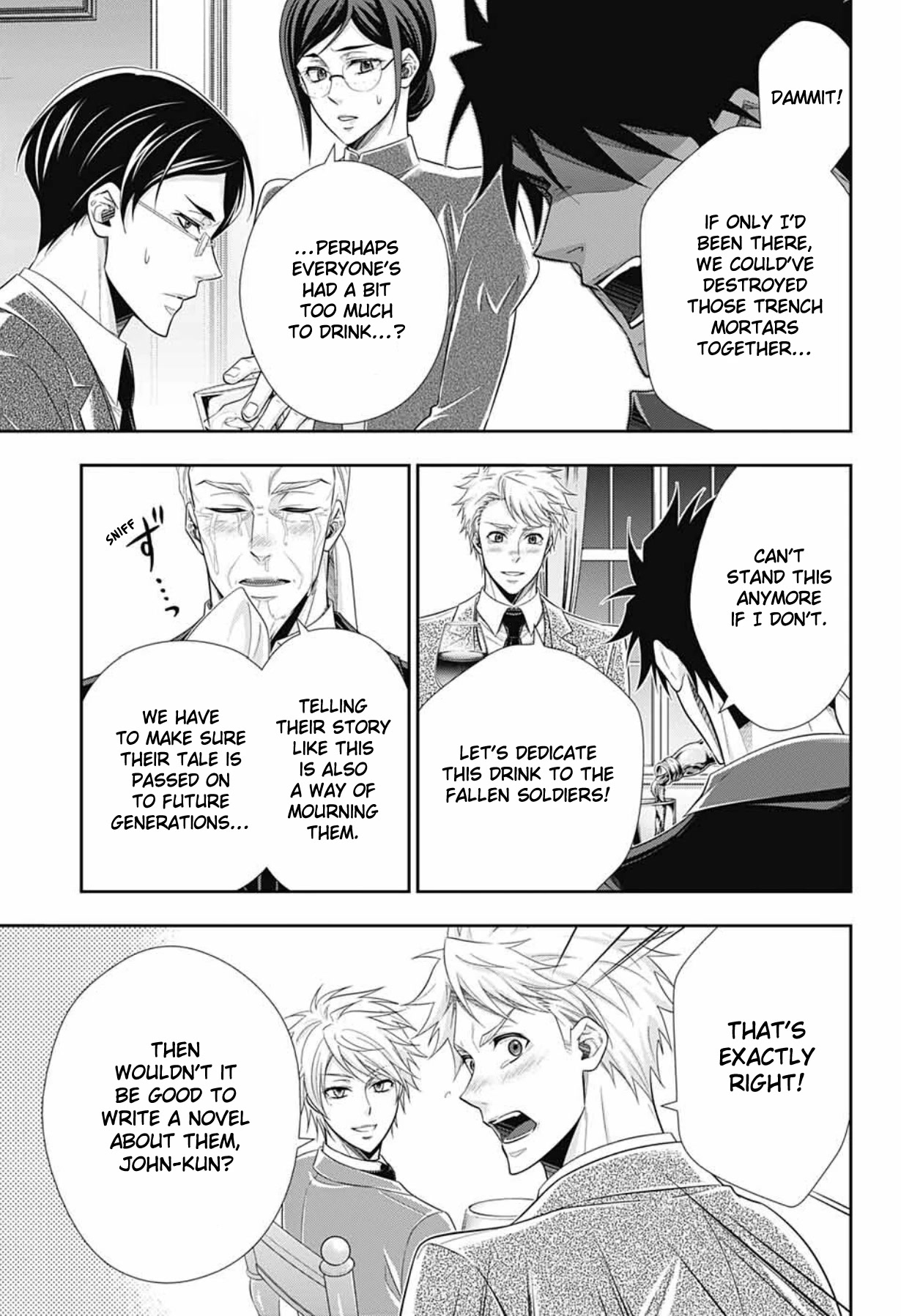 Yukoku no Moriarty Chapter 76 page 6 - Chapter 76: The Return of William and Sherlock. And Then...