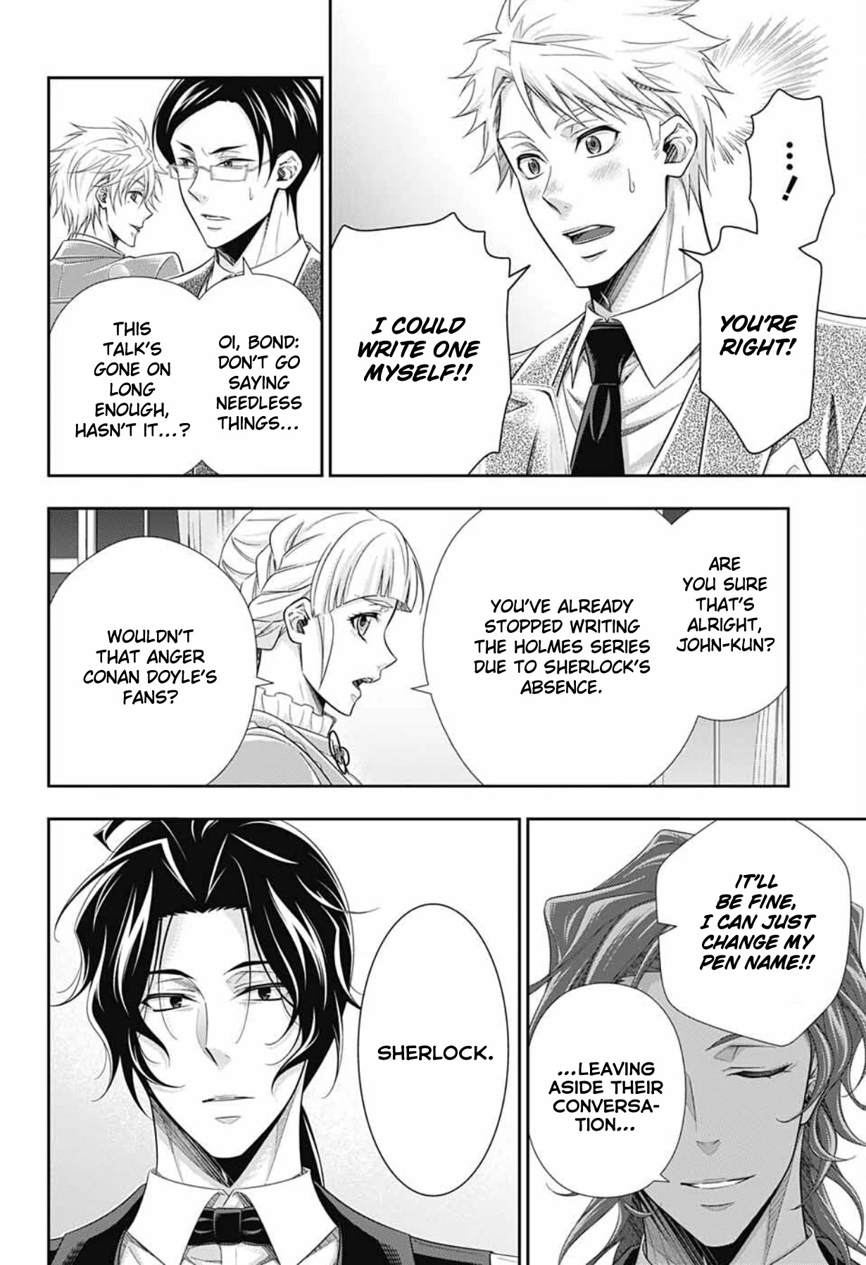 Yukoku no Moriarty Chapter 76 page 7 - Chapter 76: The Return of William and Sherlock. And Then...
