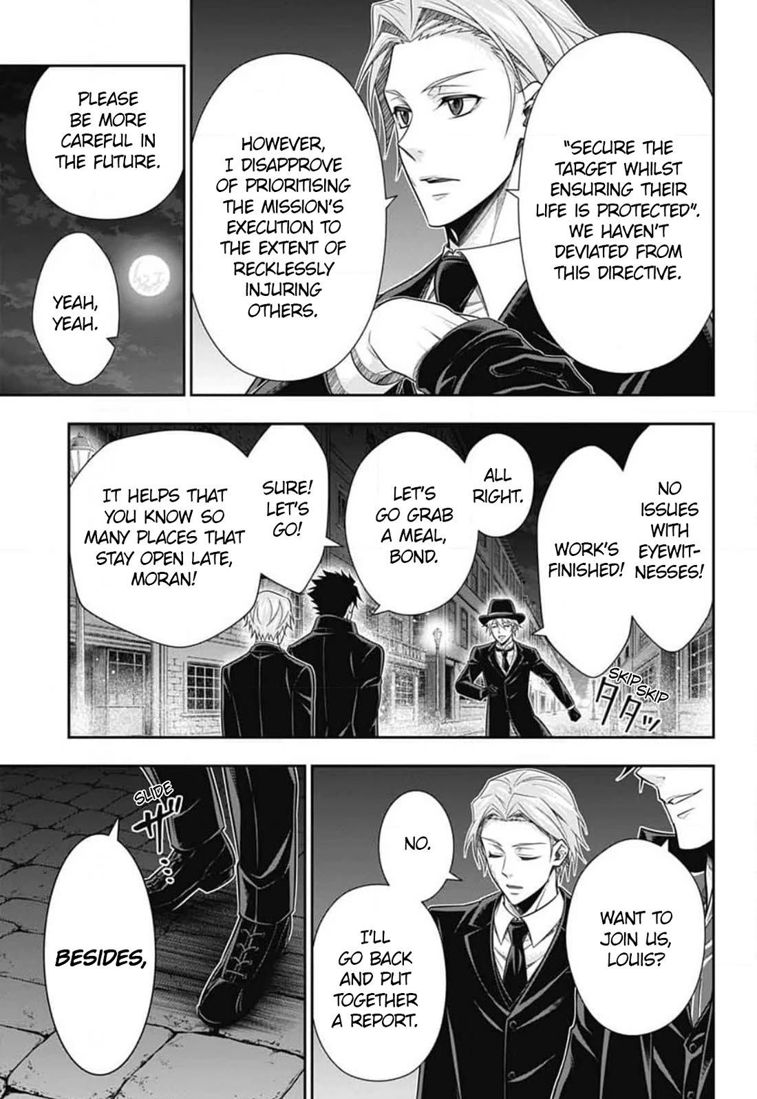 Yukoku no Moriarty Chapter 77 page 14 - Chapter 77: The Scarlet Footsteps