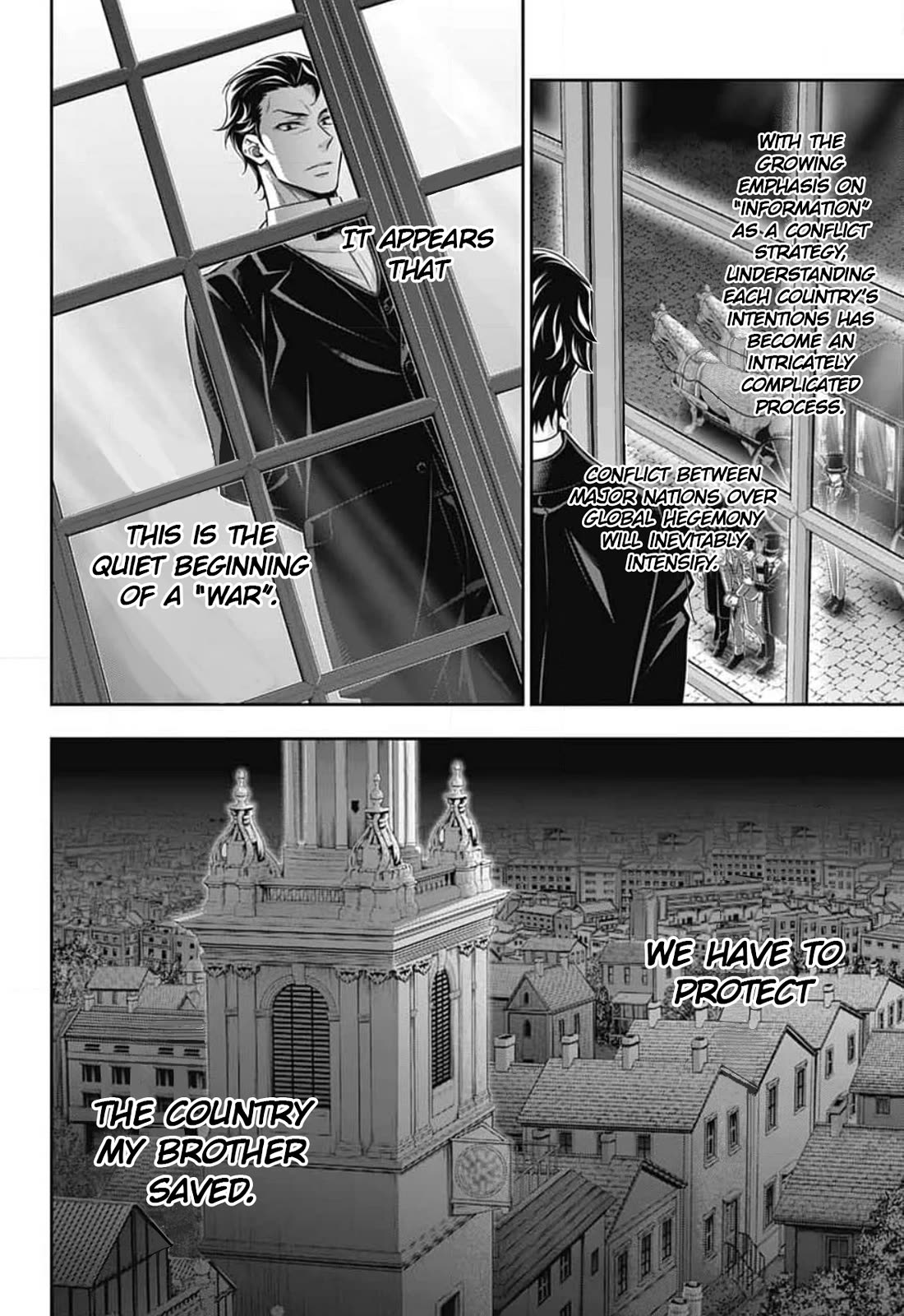 Yukoku no Moriarty Chapter 77 page 17 - Chapter 77: The Scarlet Footsteps