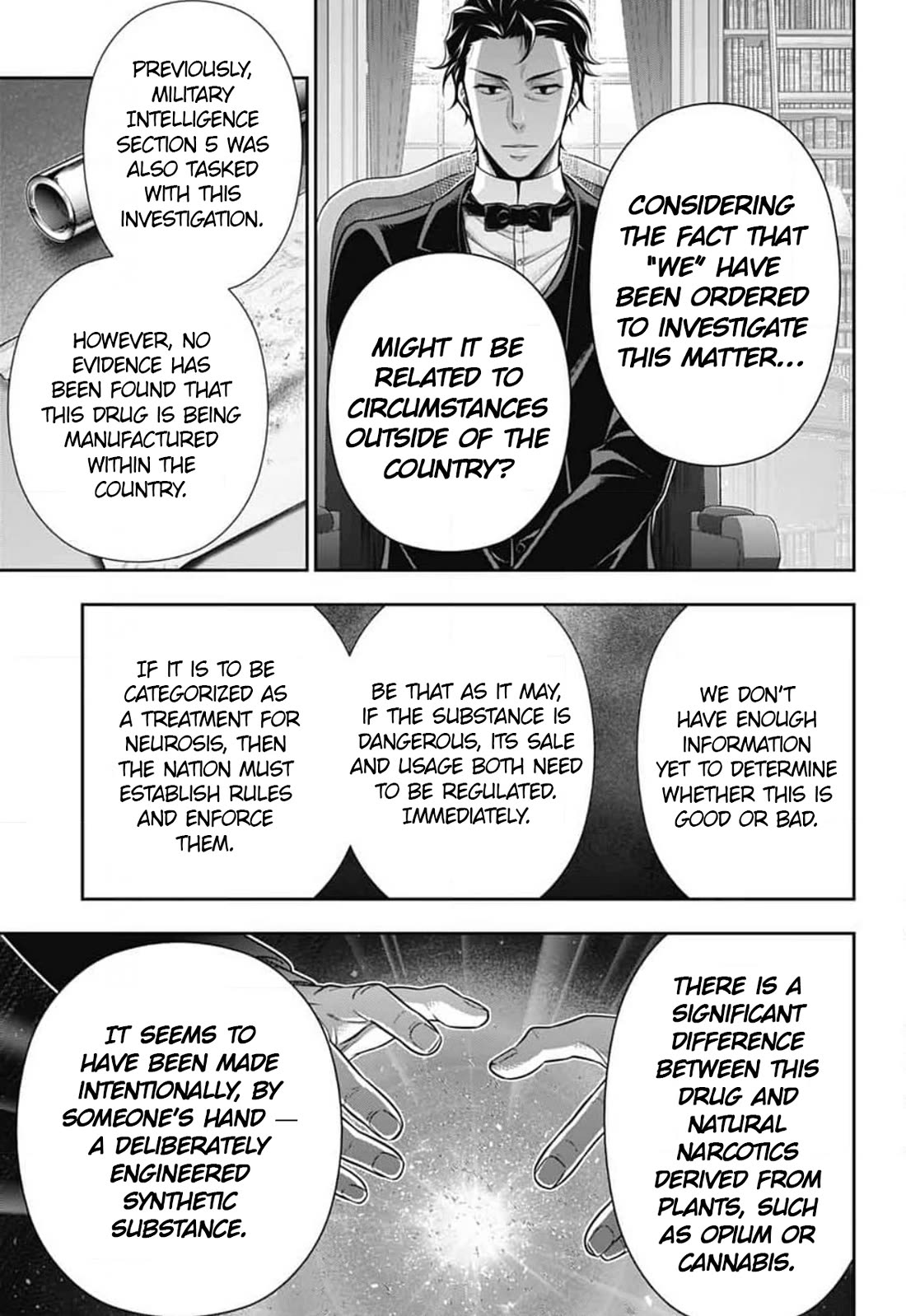 Yukoku no Moriarty Chapter 77 page 24 - Chapter 77: The Scarlet Footsteps