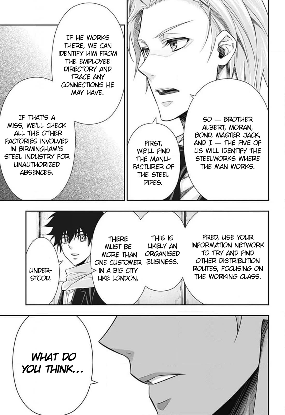 Yukoku no Moriarty Chapter 77 page 26 - Chapter 77: The Scarlet Footsteps