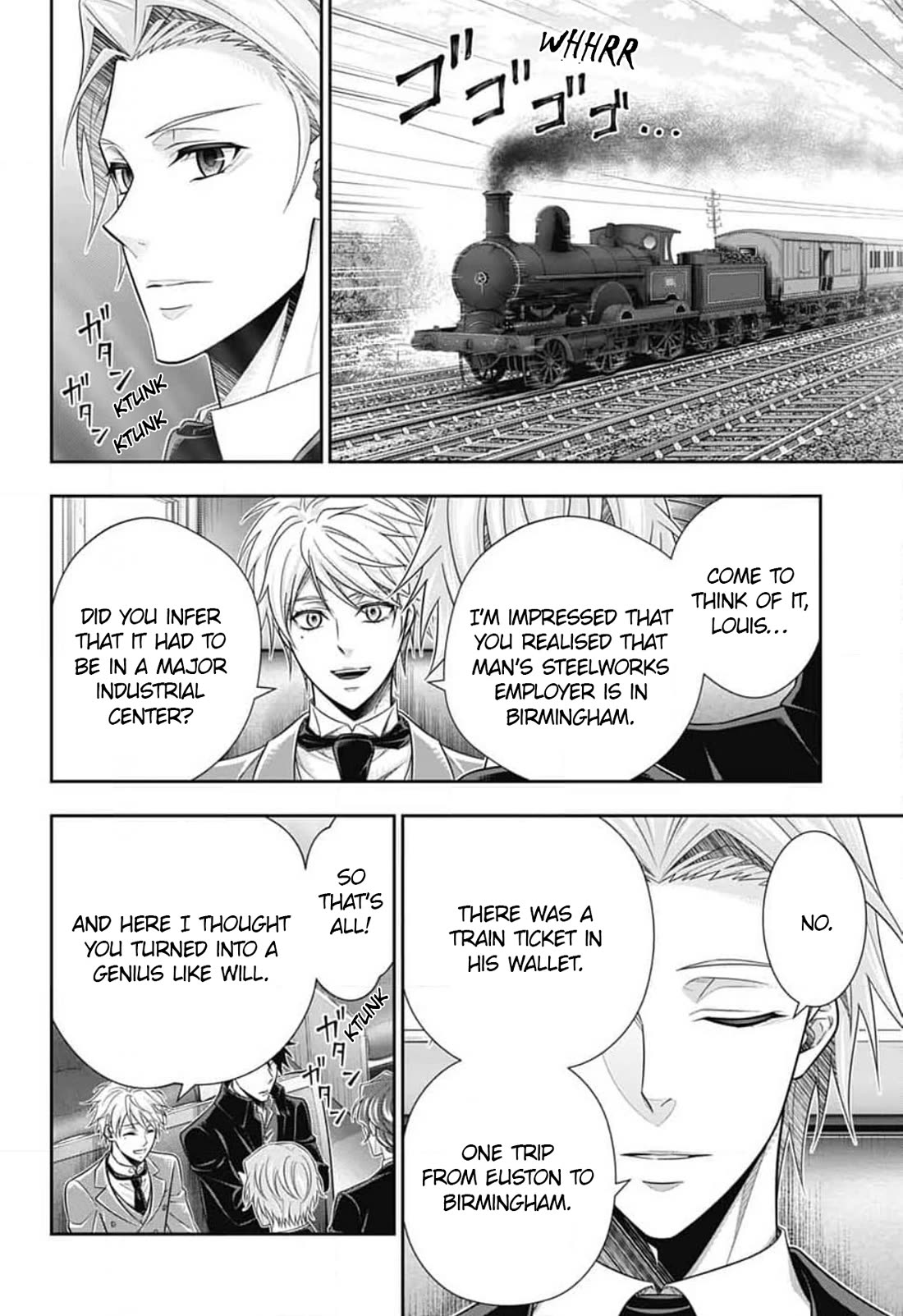 Yukoku no Moriarty Chapter 77 page 31 - Chapter 77: The Scarlet Footsteps