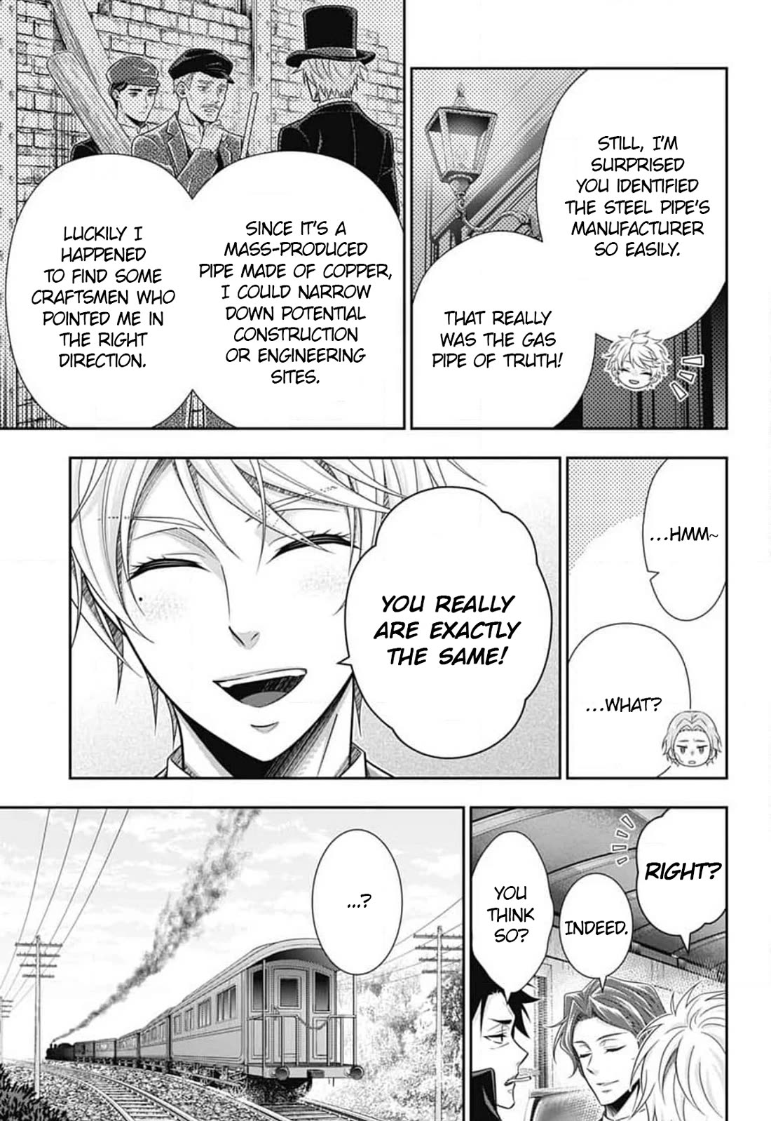 Yukoku no Moriarty Chapter 77 page 32 - Chapter 77: The Scarlet Footsteps