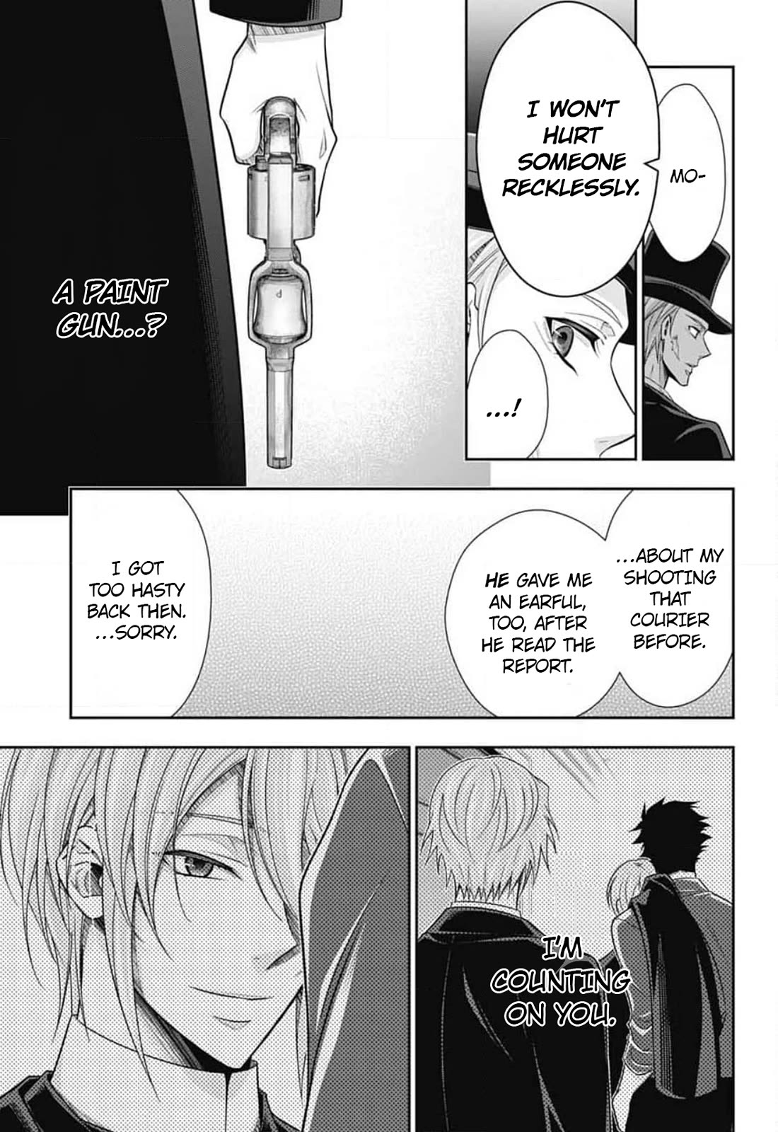 Yukoku no Moriarty Chapter 77 page 44 - Chapter 77: The Scarlet Footsteps
