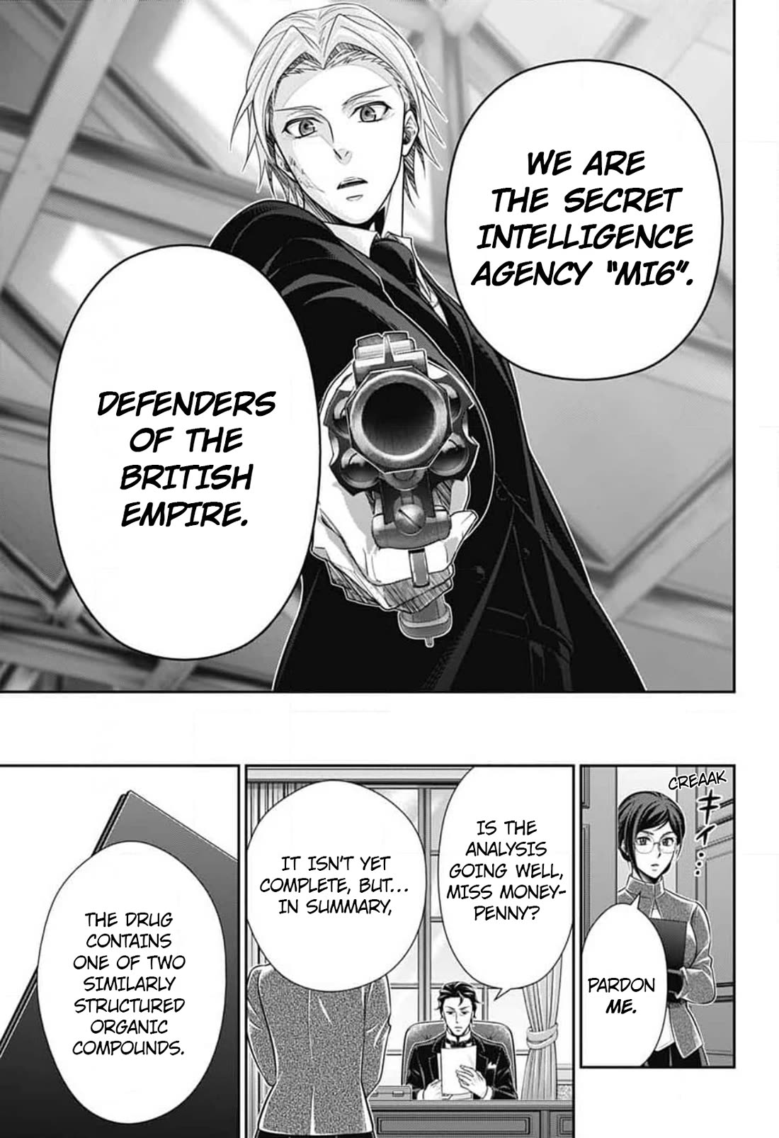 Yukoku no Moriarty Chapter 77 page 52 - Chapter 77: The Scarlet Footsteps