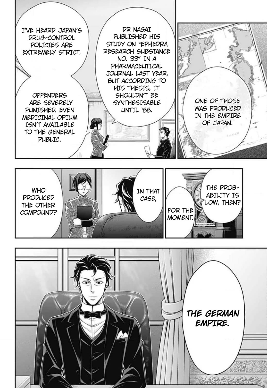 Yukoku no Moriarty Chapter 77 page 53 - Chapter 77: The Scarlet Footsteps