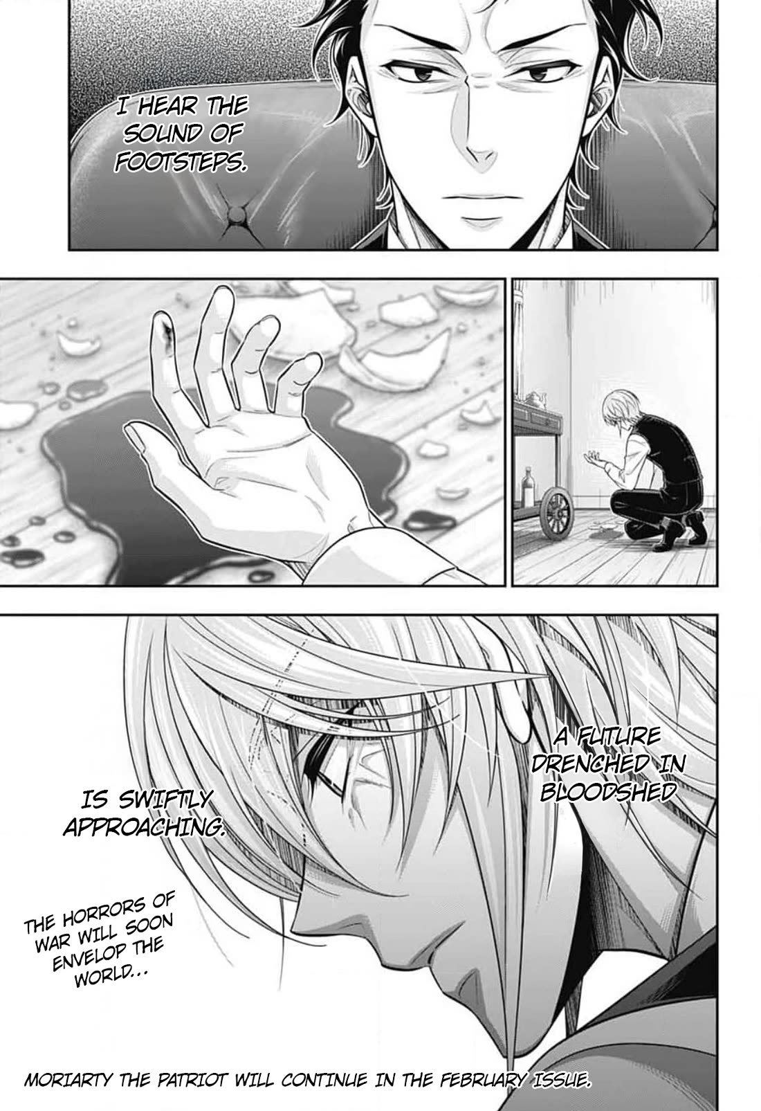Yukoku no Moriarty Chapter 77 page 54 - Chapter 77: The Scarlet Footsteps