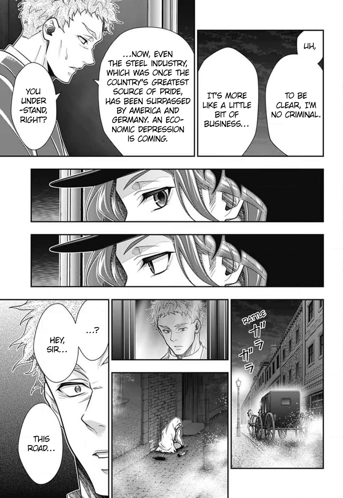 Yukoku no Moriarty Chapter 77 page 8 - Chapter 77: The Scarlet Footsteps