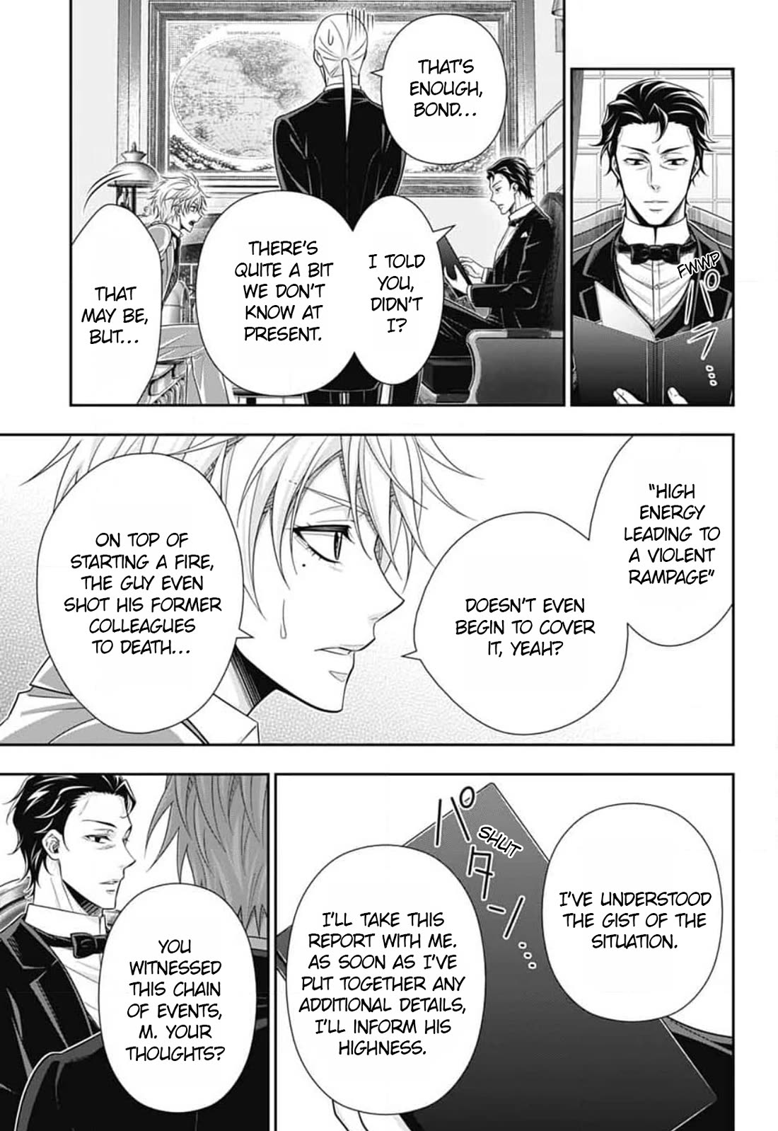 Yukoku no Moriarty Chapter 78 page 10 - Chapter 78: James Moriarty The Consultant