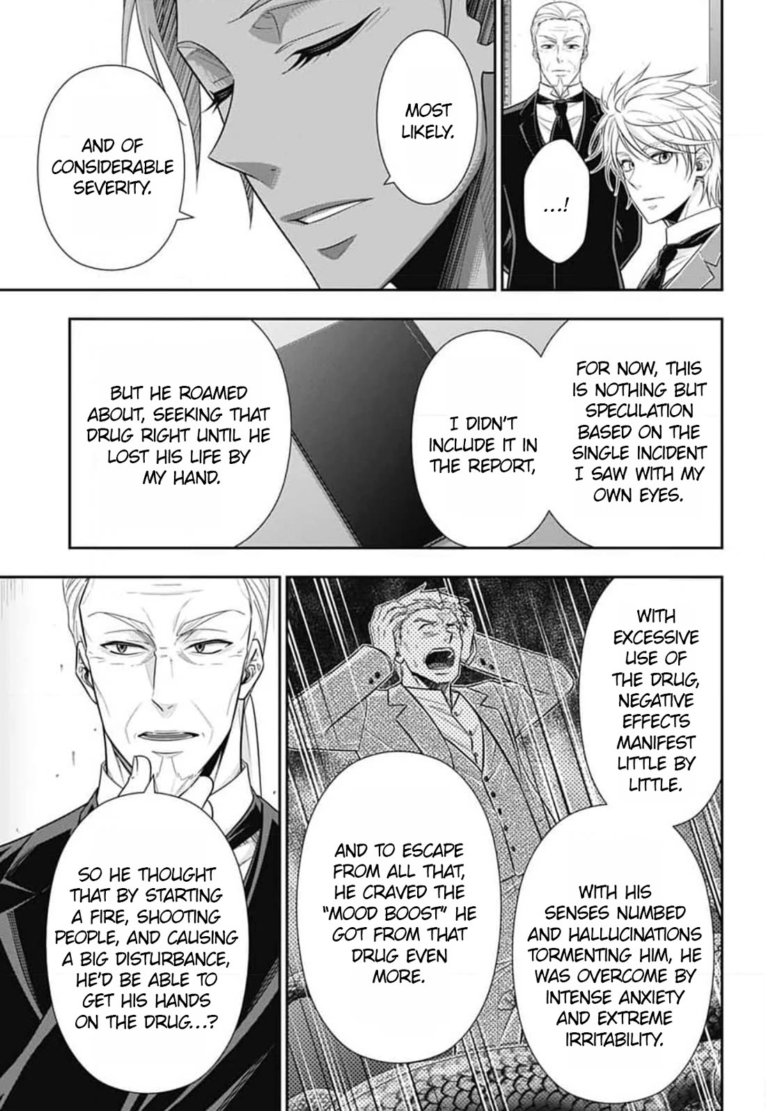 Yukoku no Moriarty Chapter 78 page 12 - Chapter 78: James Moriarty The Consultant
