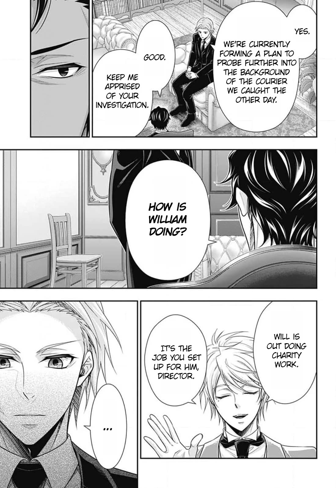Yukoku no Moriarty Chapter 78 page 14 - Chapter 78: James Moriarty The Consultant