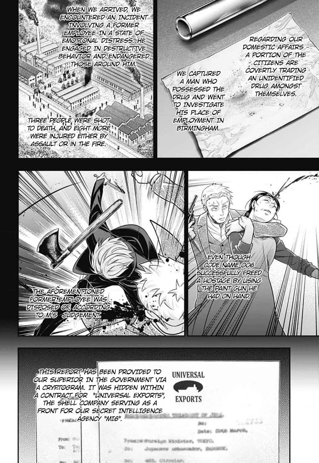 Yukoku no Moriarty Chapter 78 page 3 - Chapter 78: James Moriarty The Consultant
