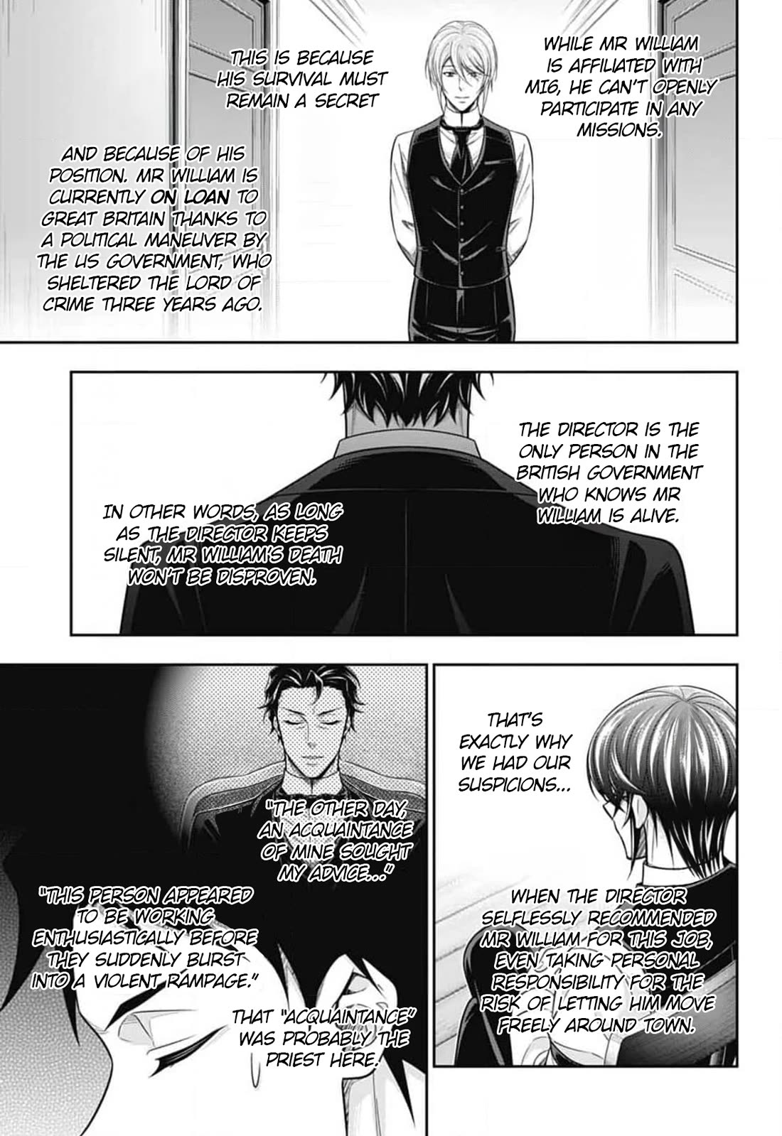 Yukoku no Moriarty Chapter 78 page 32 - Chapter 78: James Moriarty The Consultant