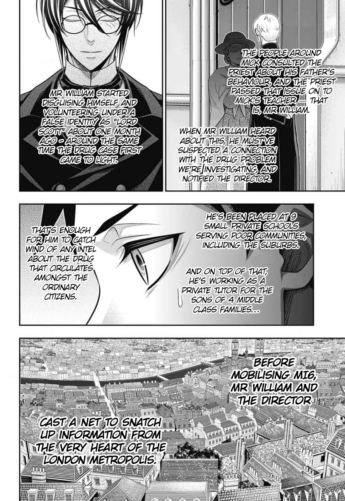 Yukoku no Moriarty Chapter 78 page 33 - Chapter 78: James Moriarty The Consultant