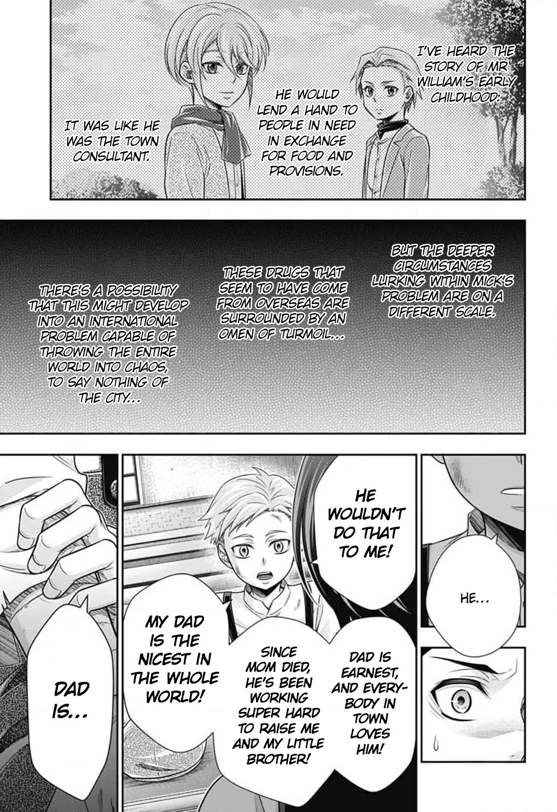 Yukoku no Moriarty Chapter 78 page 34 - Chapter 78: James Moriarty The Consultant