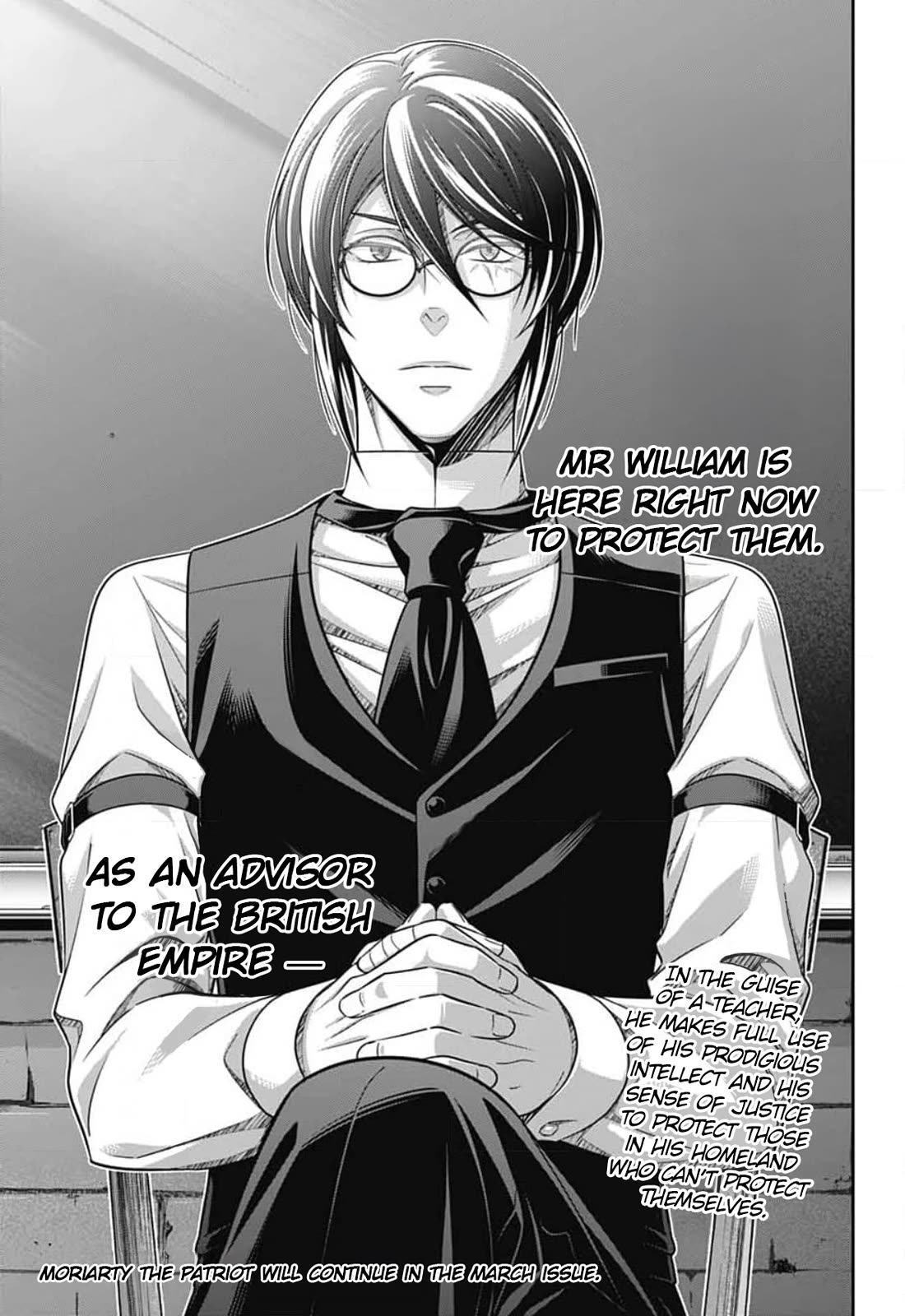 Yukoku no Moriarty Chapter 78 page 36 - Chapter 78: James Moriarty The Consultant
