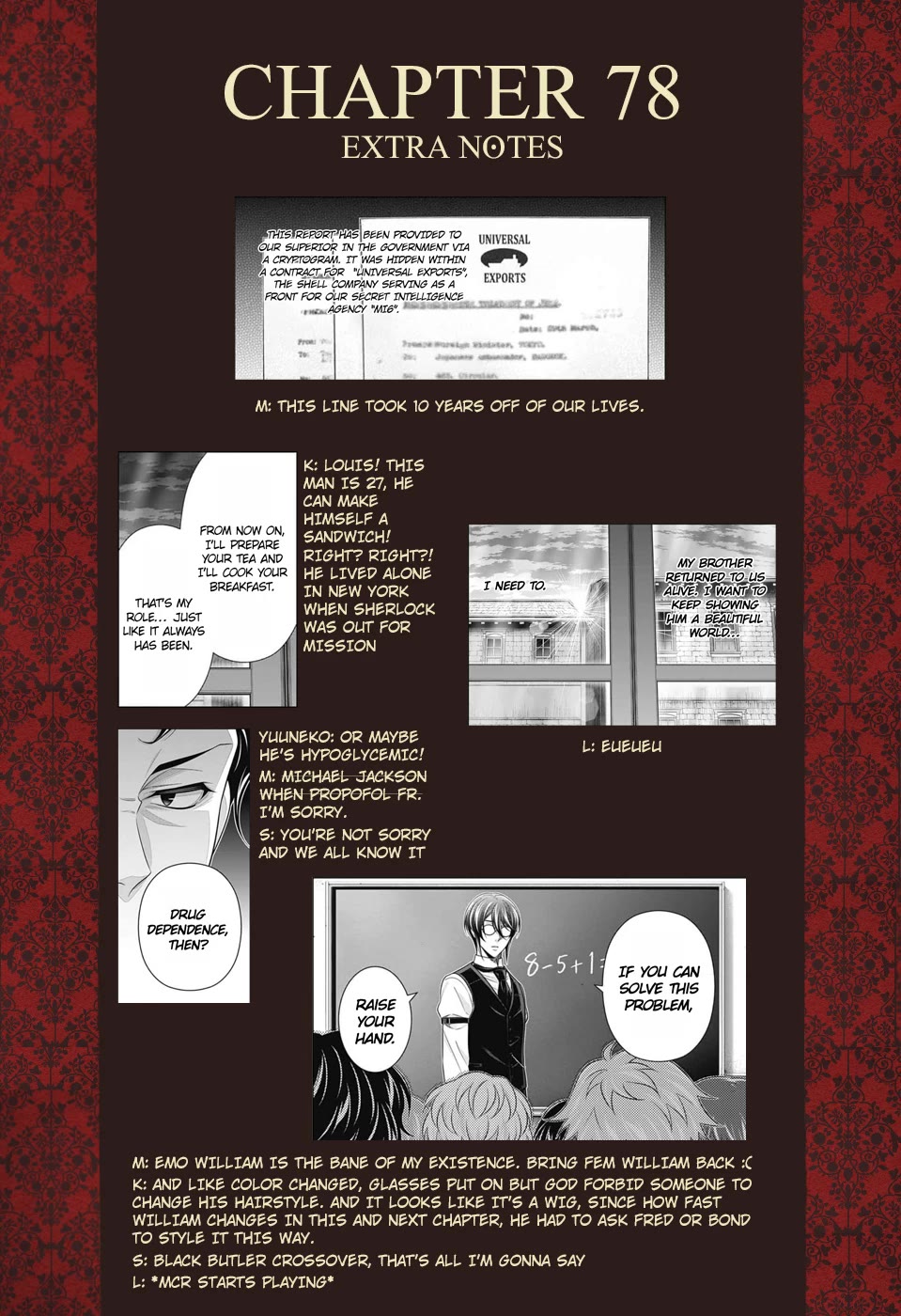 Yukoku no Moriarty Chapter 78 page 38 - Chapter 78: James Moriarty The Consultant