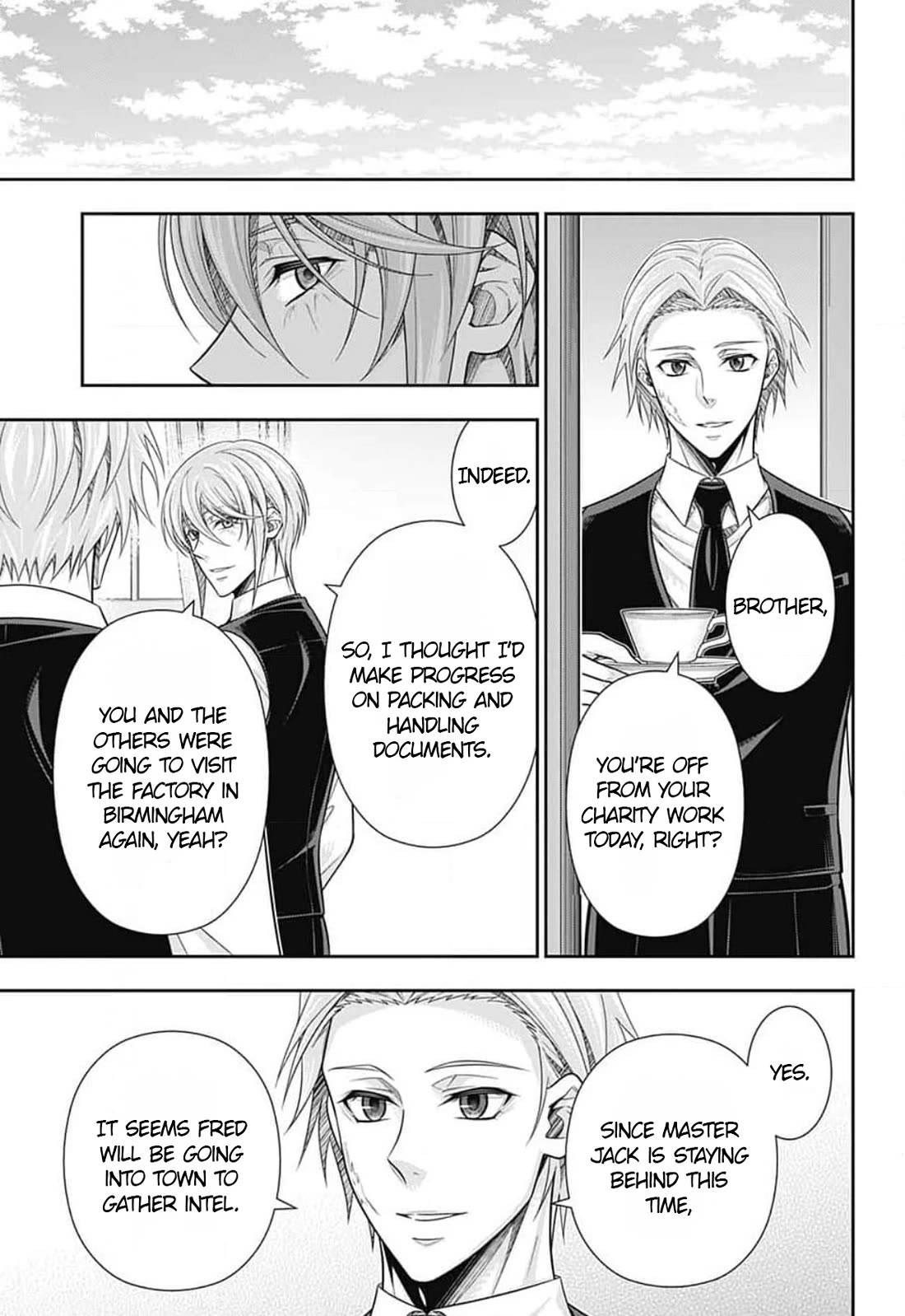 Yukoku no Moriarty Chapter 79 page 12 - Chapter 79: The Adventure of the Speckled Band, Act 1