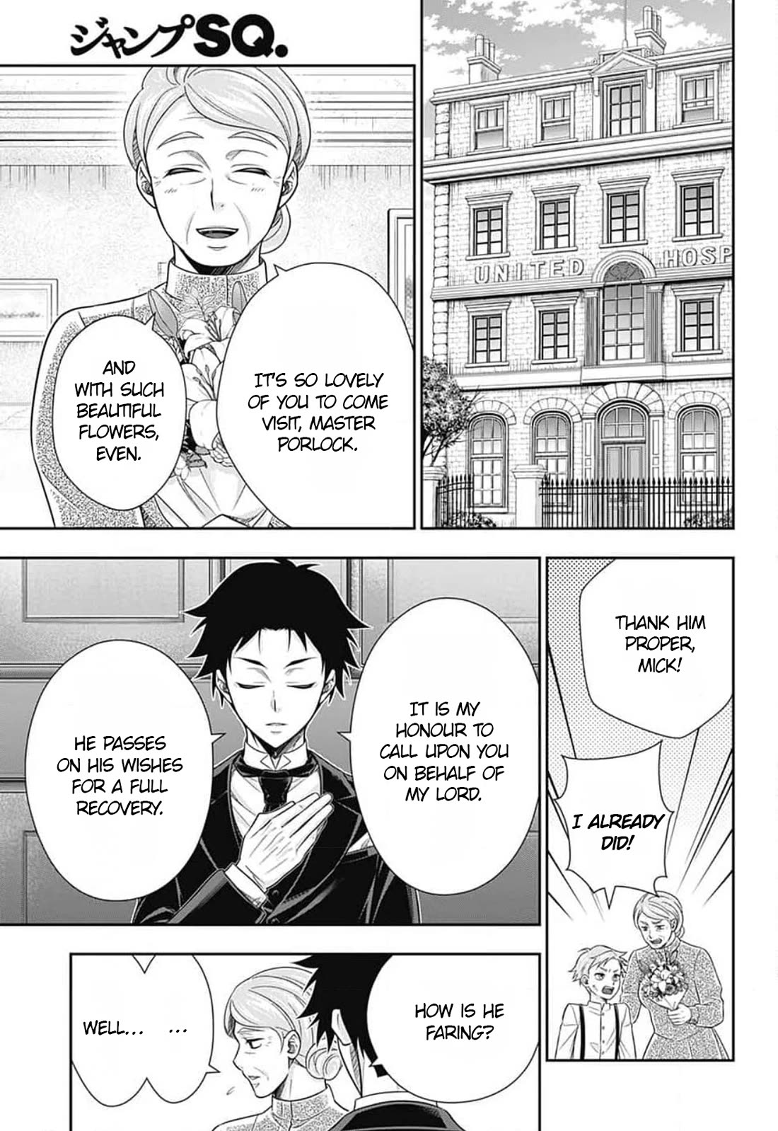 Yukoku no Moriarty Chapter 79 page 14 - Chapter 79: The Adventure of the Speckled Band, Act 1