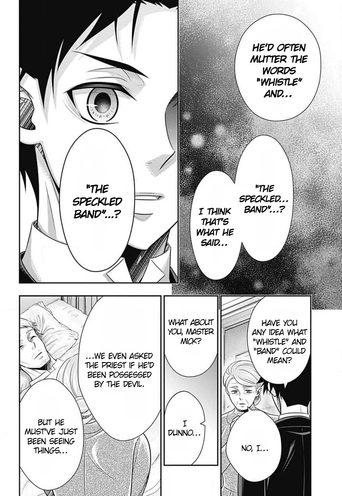 Yukoku no Moriarty Chapter 79 page 19 - Chapter 79: The Adventure of the Speckled Band, Act 1