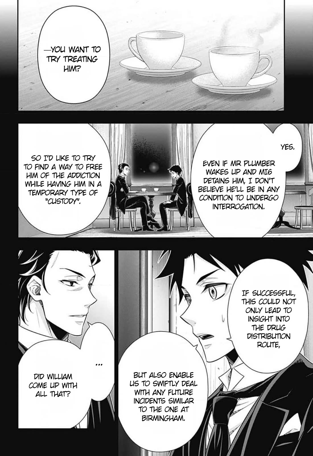 Yukoku no Moriarty Chapter 79 page 23 - Chapter 79: The Adventure of the Speckled Band, Act 1
