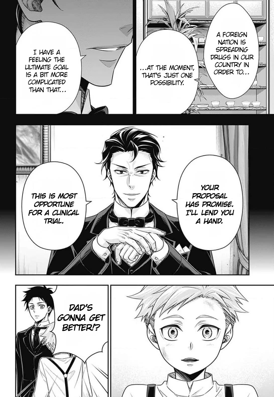 Yukoku no Moriarty Chapter 79 page 25 - Chapter 79: The Adventure of the Speckled Band, Act 1