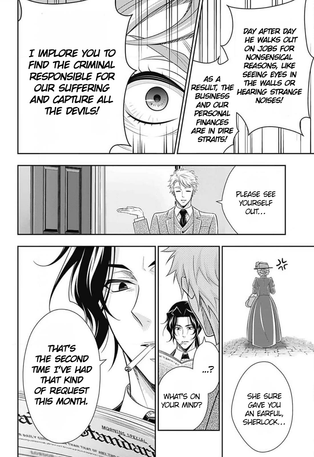 Yukoku no Moriarty Chapter 79 page 29 - Chapter 79: The Adventure of the Speckled Band, Act 1