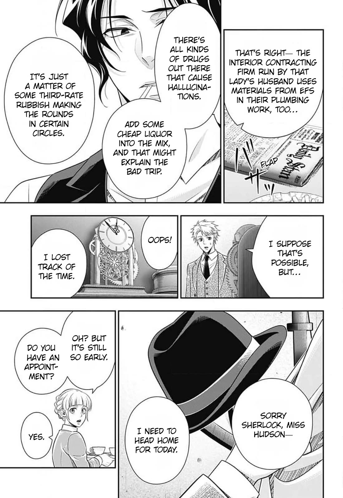 Yukoku no Moriarty Chapter 79 page 32 - Chapter 79: The Adventure of the Speckled Band, Act 1