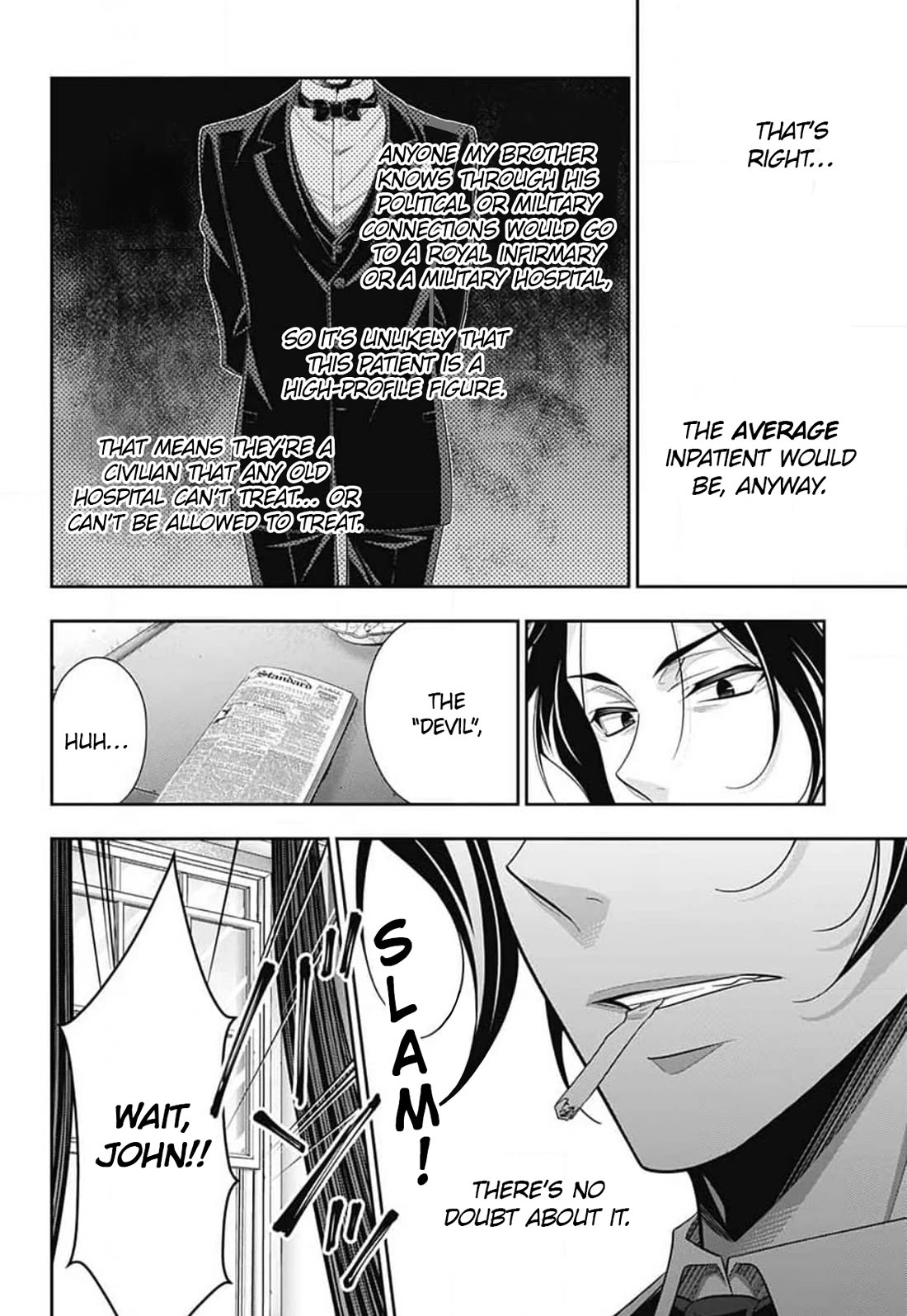 Yukoku no Moriarty Chapter 79 page 35 - Chapter 79: The Adventure of the Speckled Band, Act 1