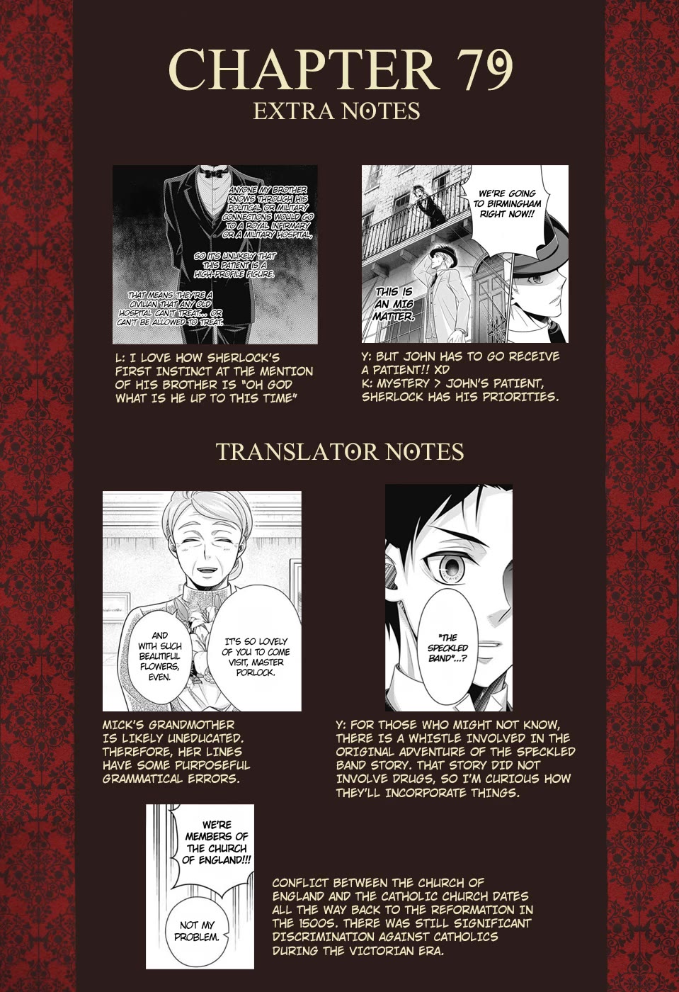 Yukoku no Moriarty Chapter 79 page 37 - Chapter 79: The Adventure of the Speckled Band, Act 1