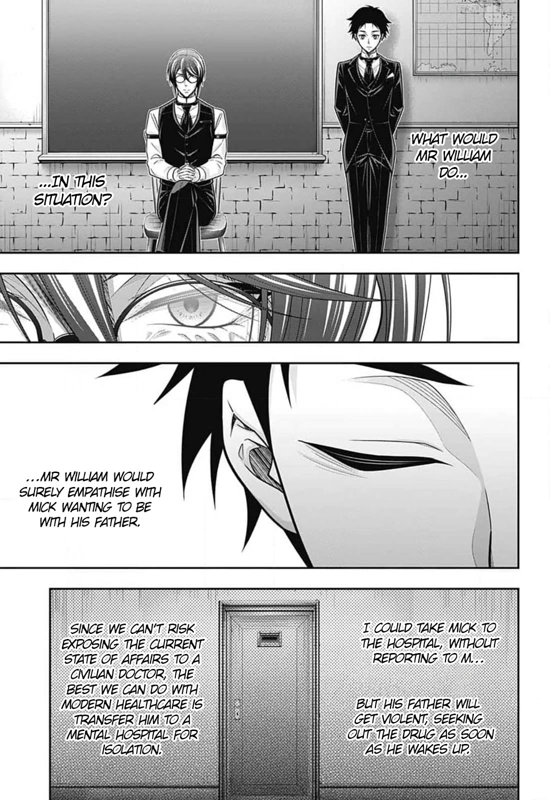 Yukoku no Moriarty Chapter 79 page 6 - Chapter 79: The Adventure of the Speckled Band, Act 1