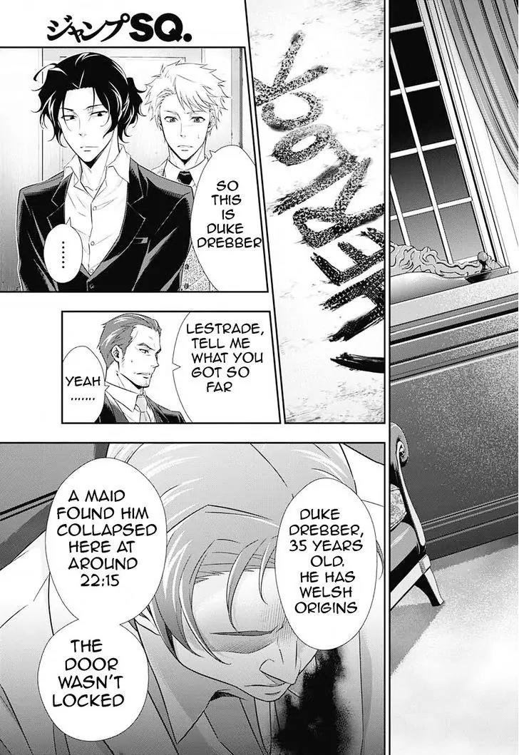 Yukoku no Moriarty Chapter 8 page 13 - Chapter 8: A Study In "S" Act.2