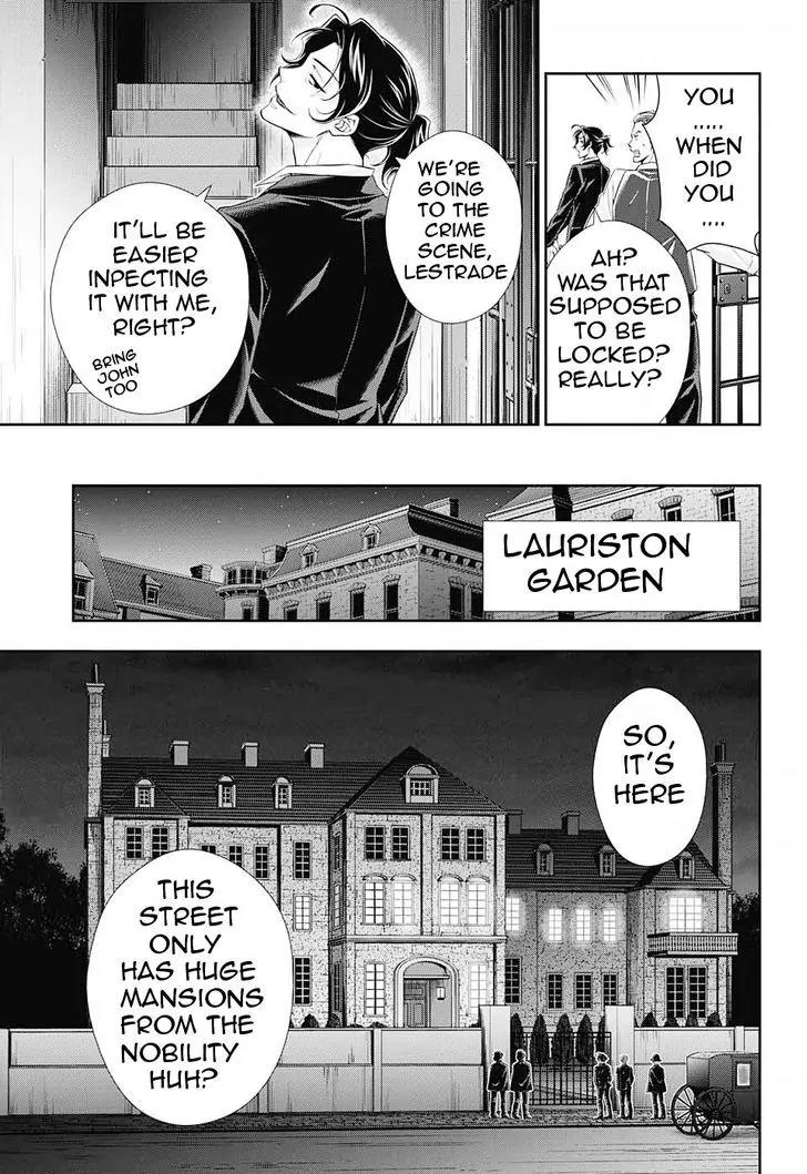 Yukoku no Moriarty Chapter 8 page 9 - Chapter 8: A Study In "S" Act.2