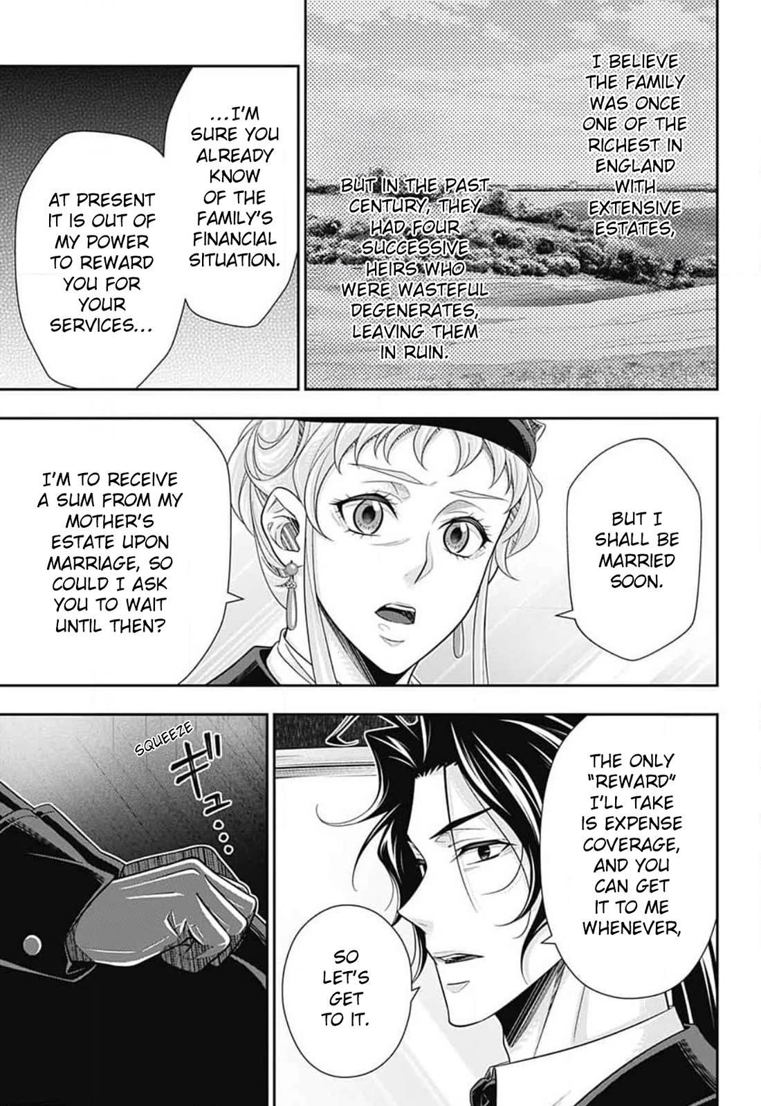 Yukoku no Moriarty Chapter 80 page 10 - Chapter 80: The Adventure of the Speckled Band, Act 2