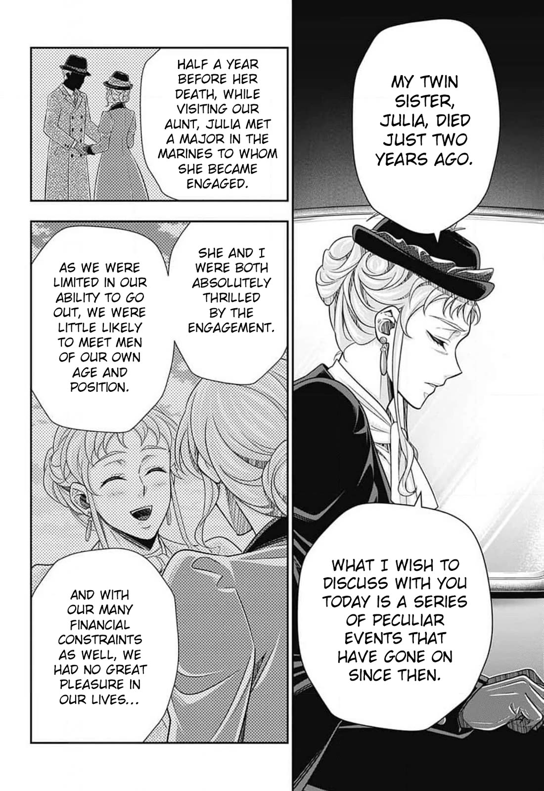 Yukoku no Moriarty Chapter 80 page 11 - Chapter 80: The Adventure of the Speckled Band, Act 2