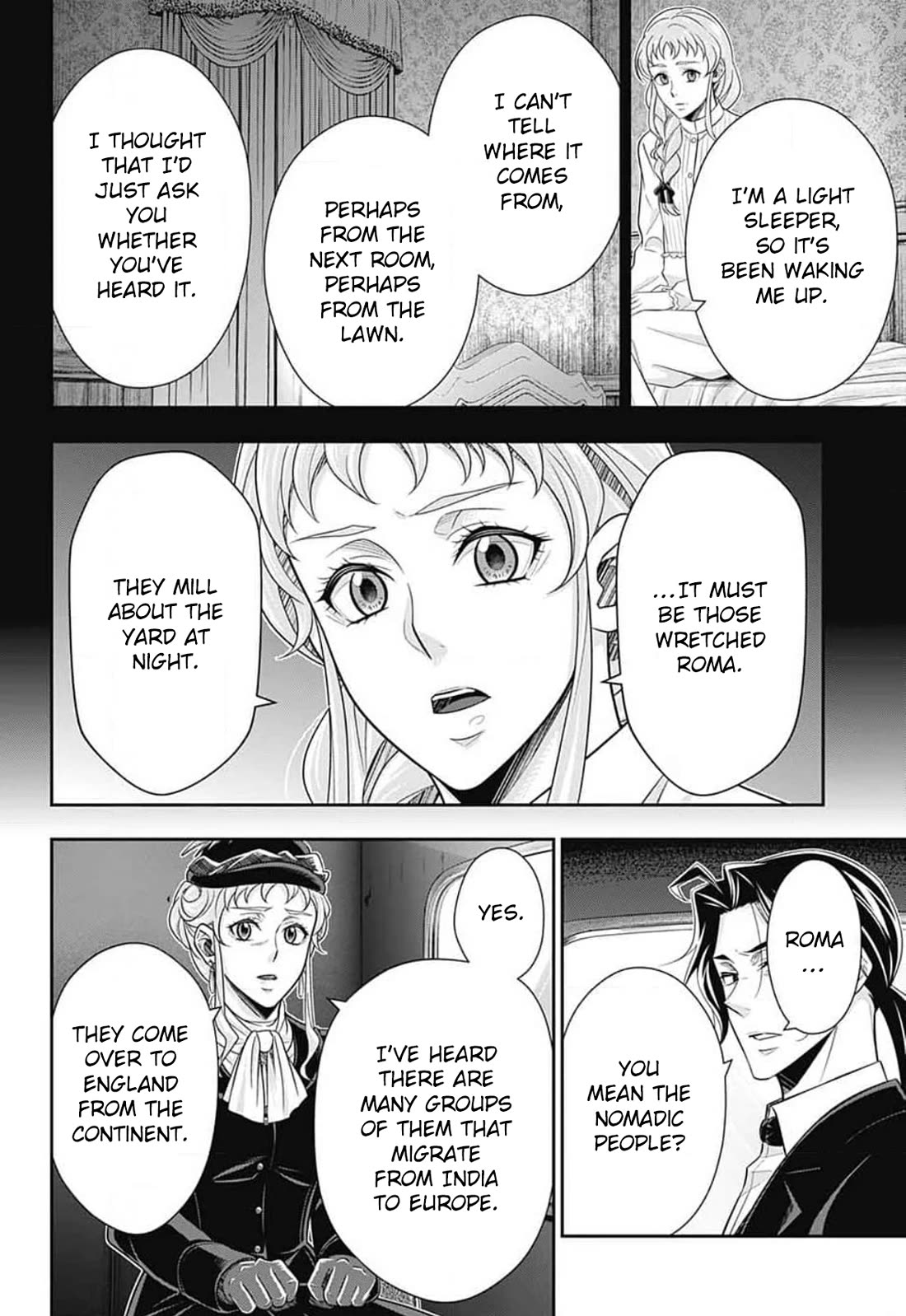 Yukoku no Moriarty Chapter 80 page 15 - Chapter 80: The Adventure of the Speckled Band, Act 2